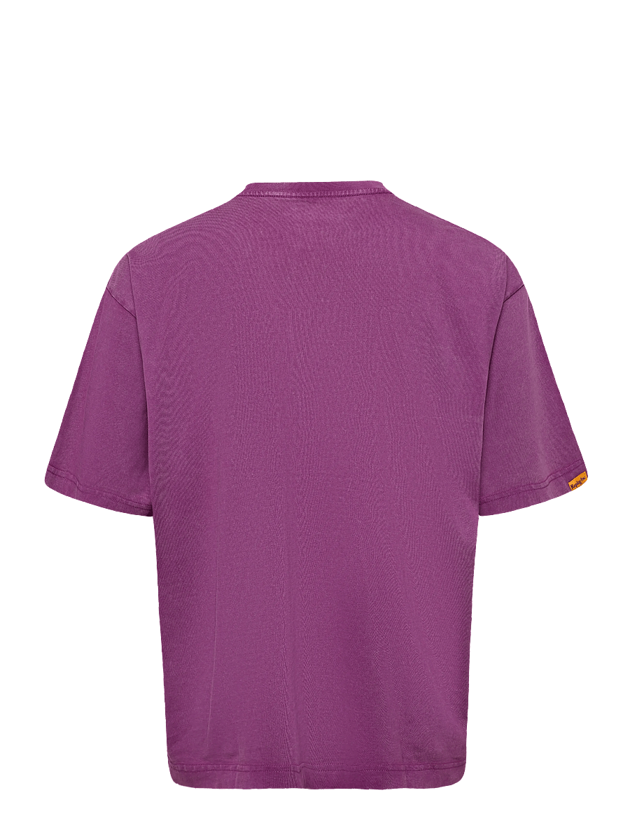 Replay - T-Shirt OVER - lühikeste varrukatega t-särgid - purple - 2