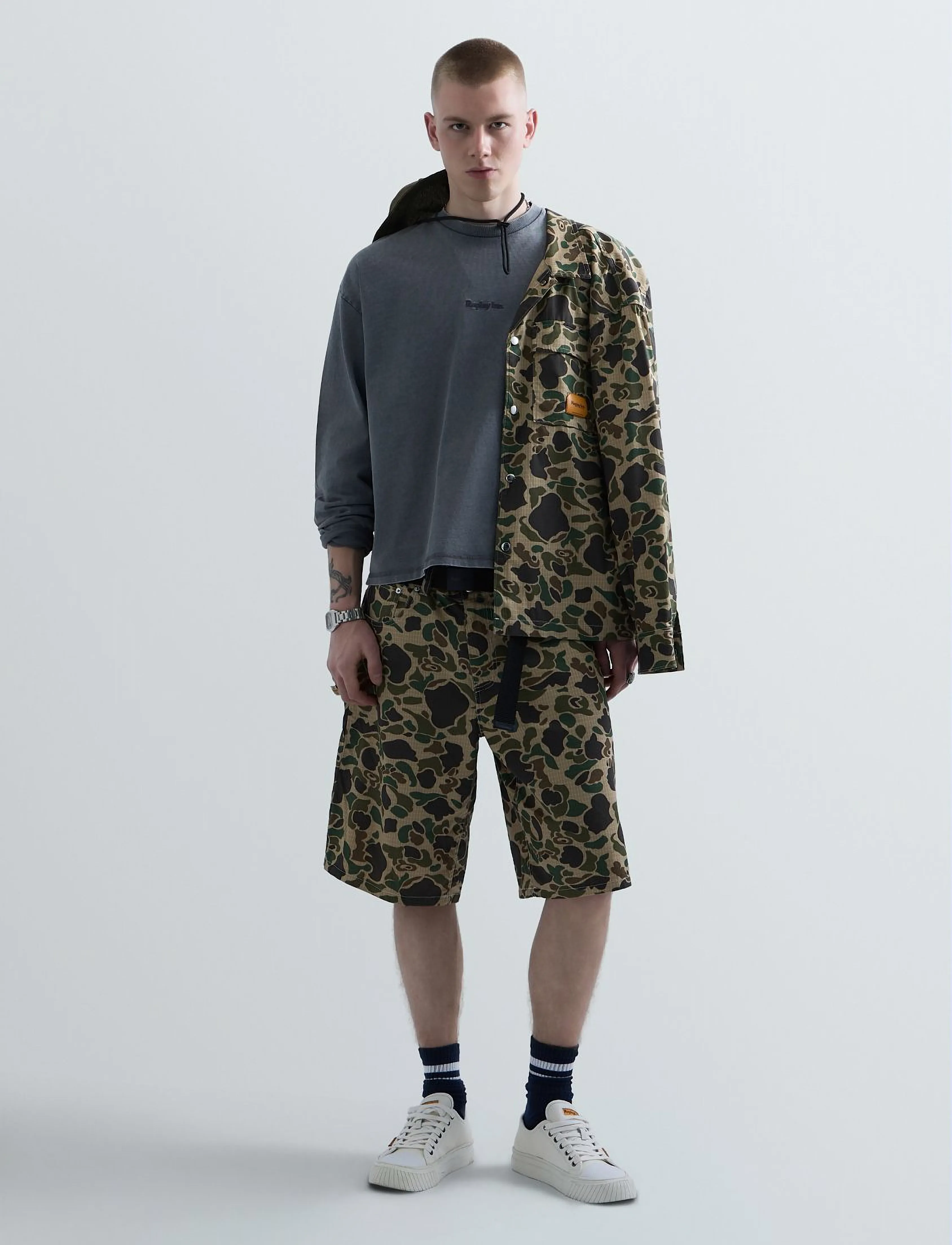 Replay - Long-sleeved t-shirt OVER - grey - 4