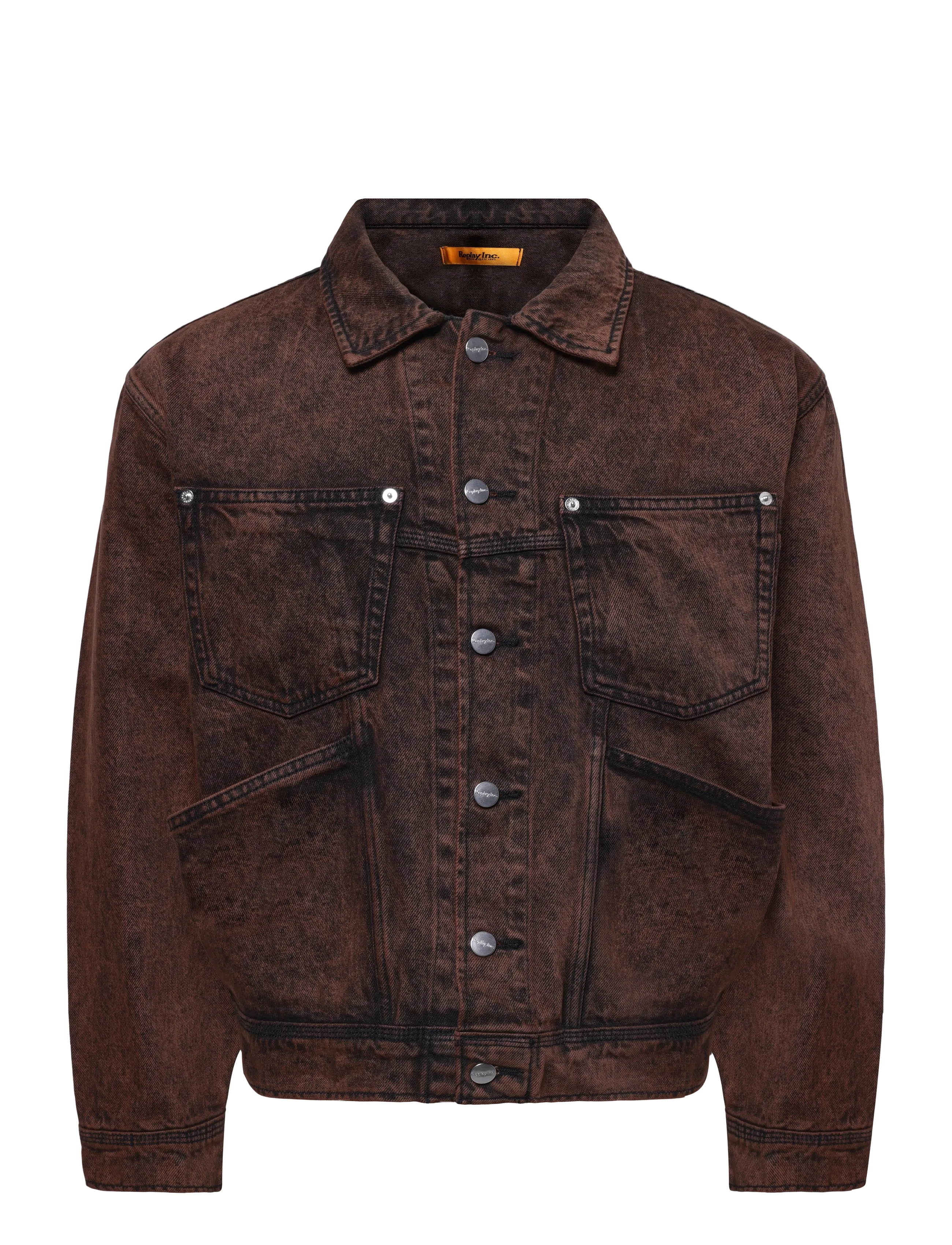 Replay - Jacket STRAIGHT - ungefütterte denimjacken - brown - 1