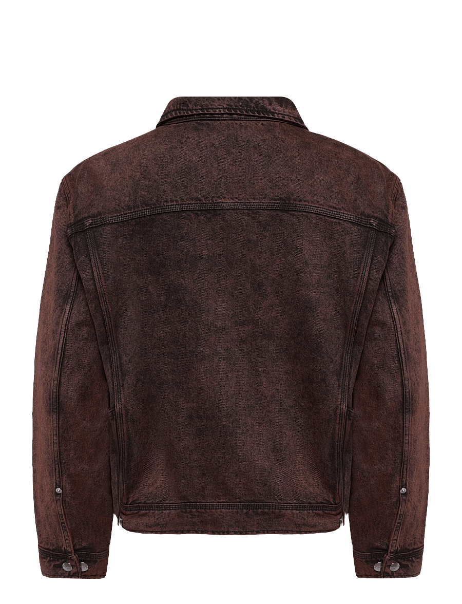 Replay - Jacket STRAIGHT - ungefütterte denimjacken - brown - 2