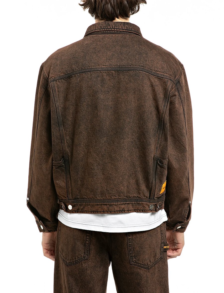 Replay - Jacket STRAIGHT - ungefütterte denimjacken - brown - 3