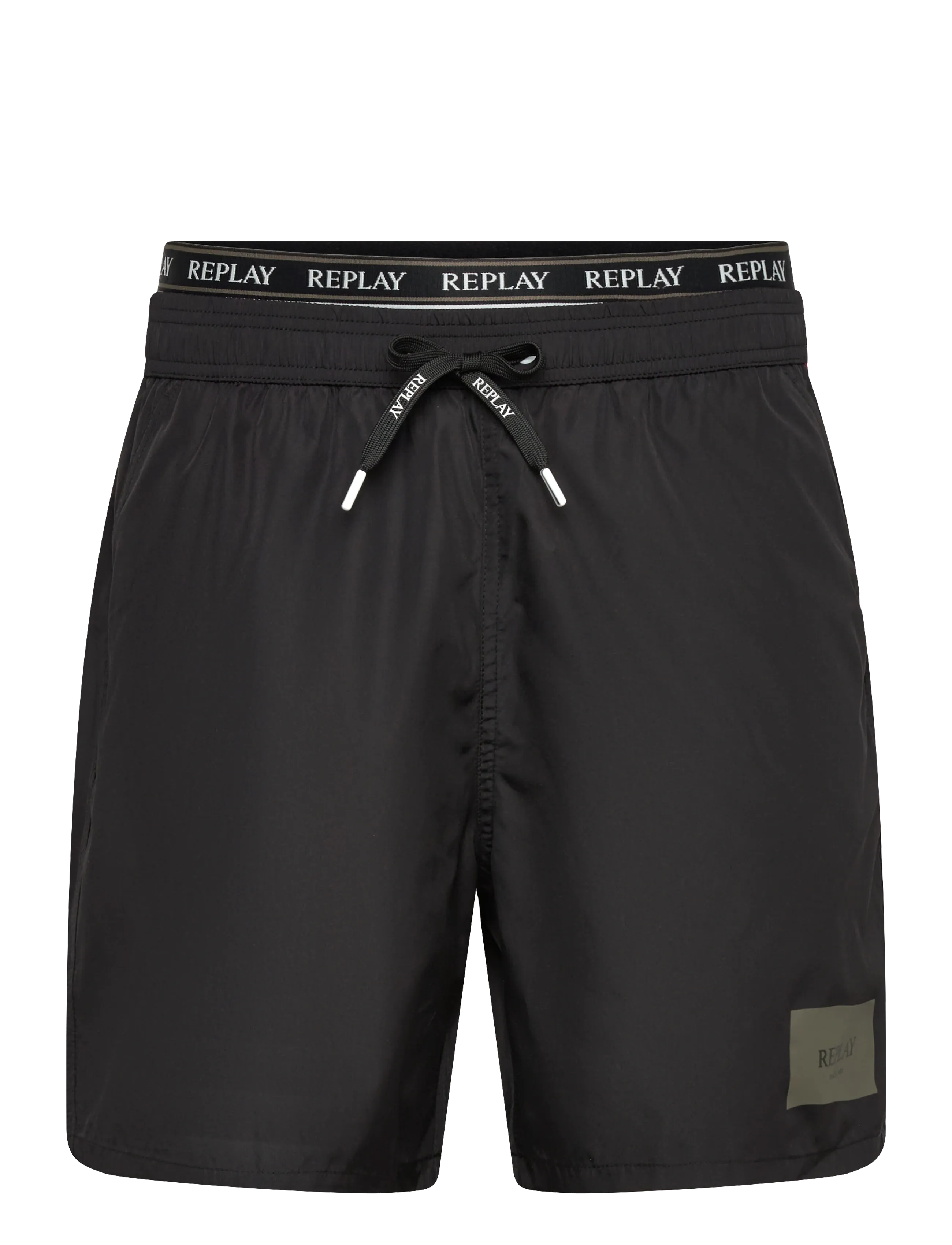 Replay Boxer - Sundfatnaður - BLACK / black