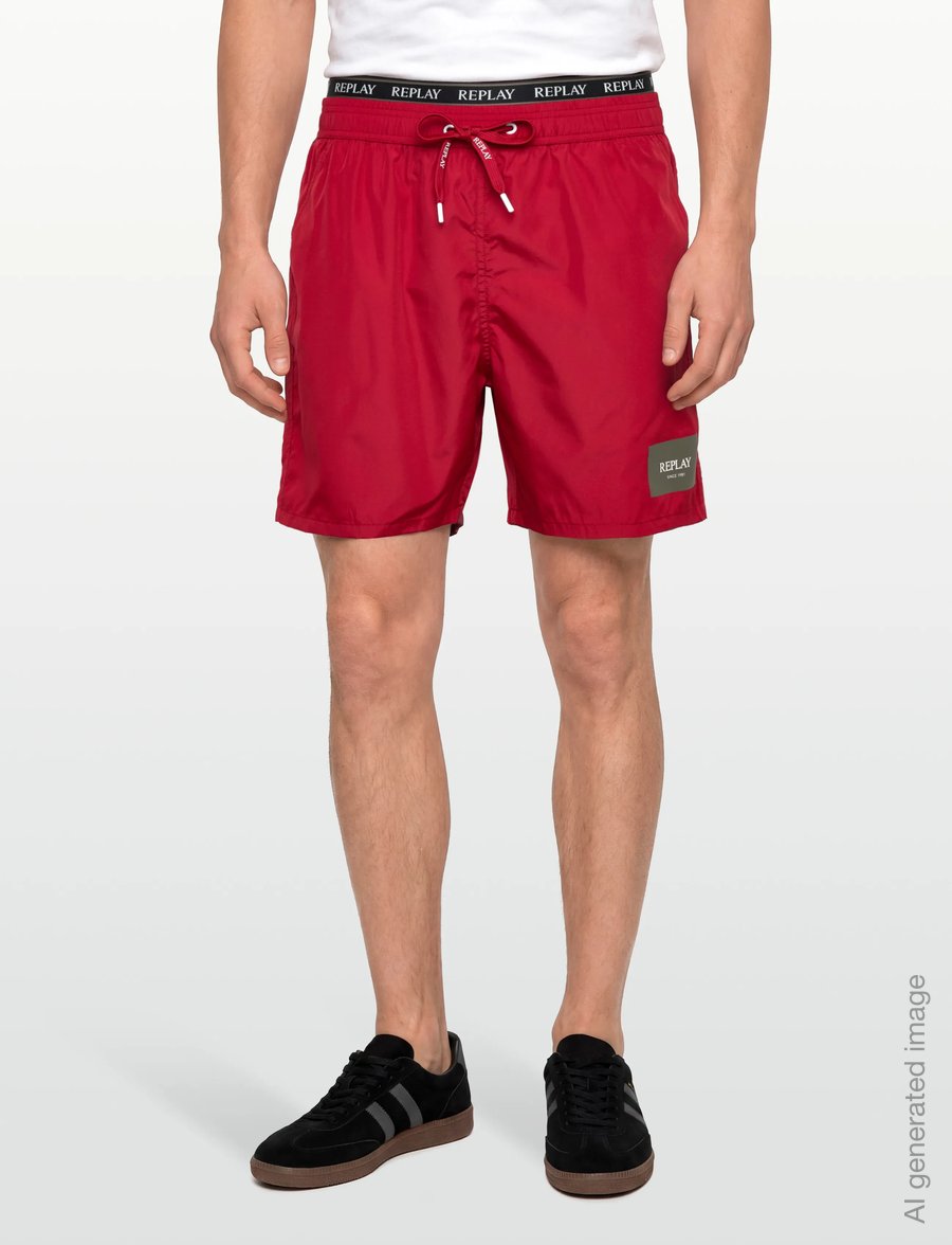 Replay - Boxer - badehose - red - 3