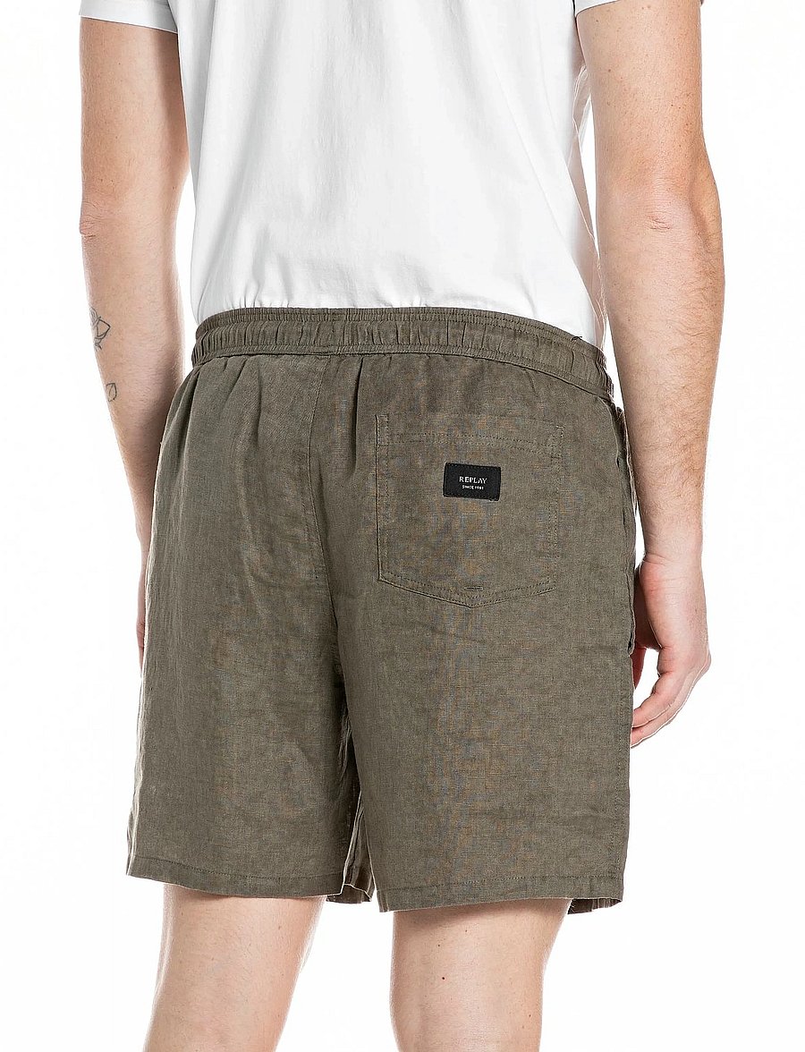 Replay - Boxer - badehose - khaki green - 3