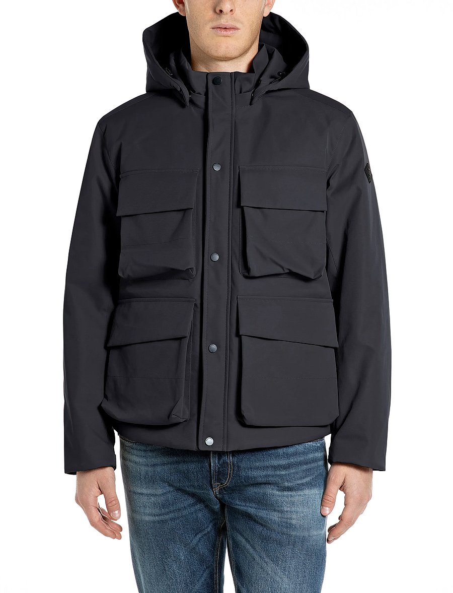 Replay - Jacket REGULAR - talvejoped - grey - 0