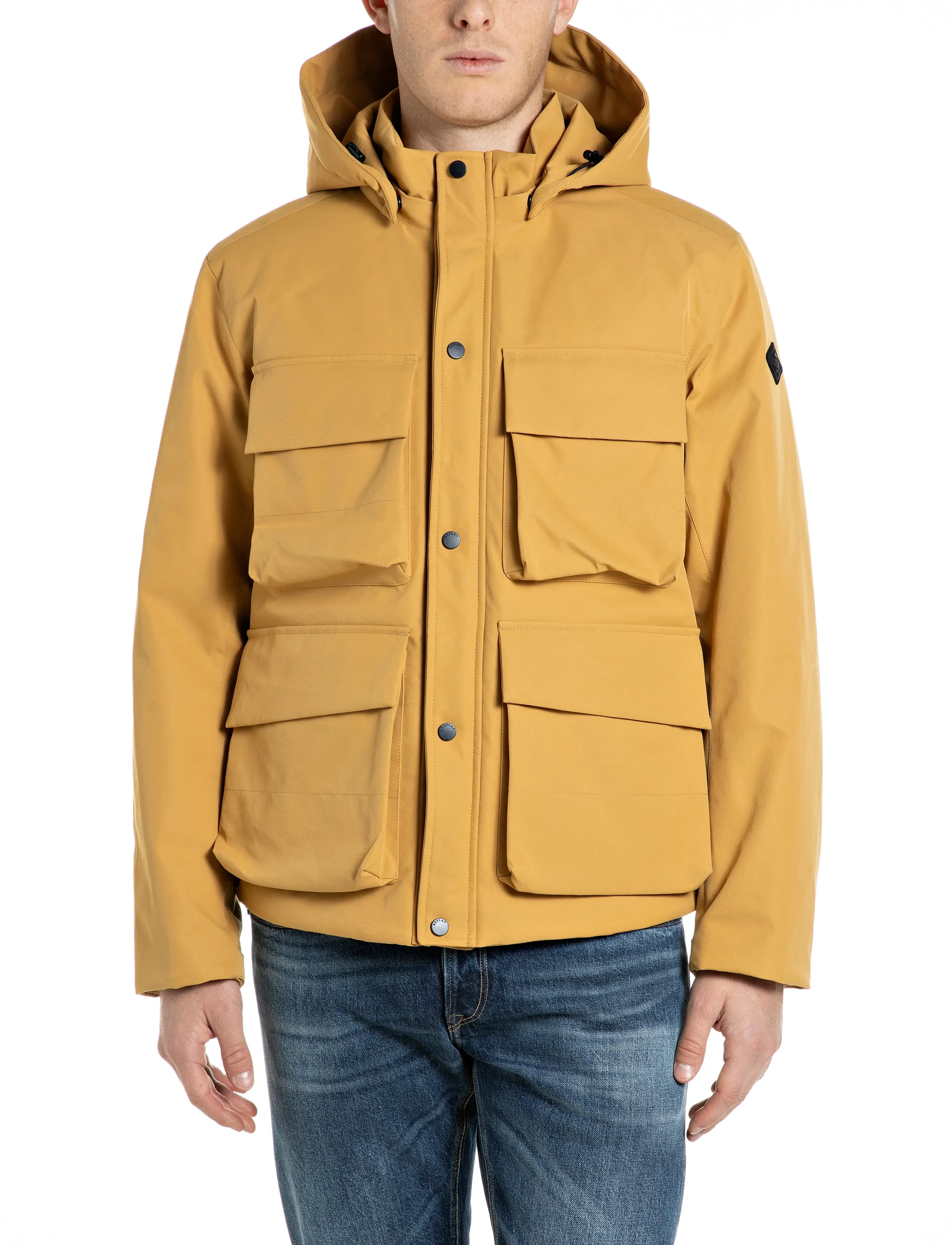 Replay Jacket REGULAR - Riided - YELLOW / yellow