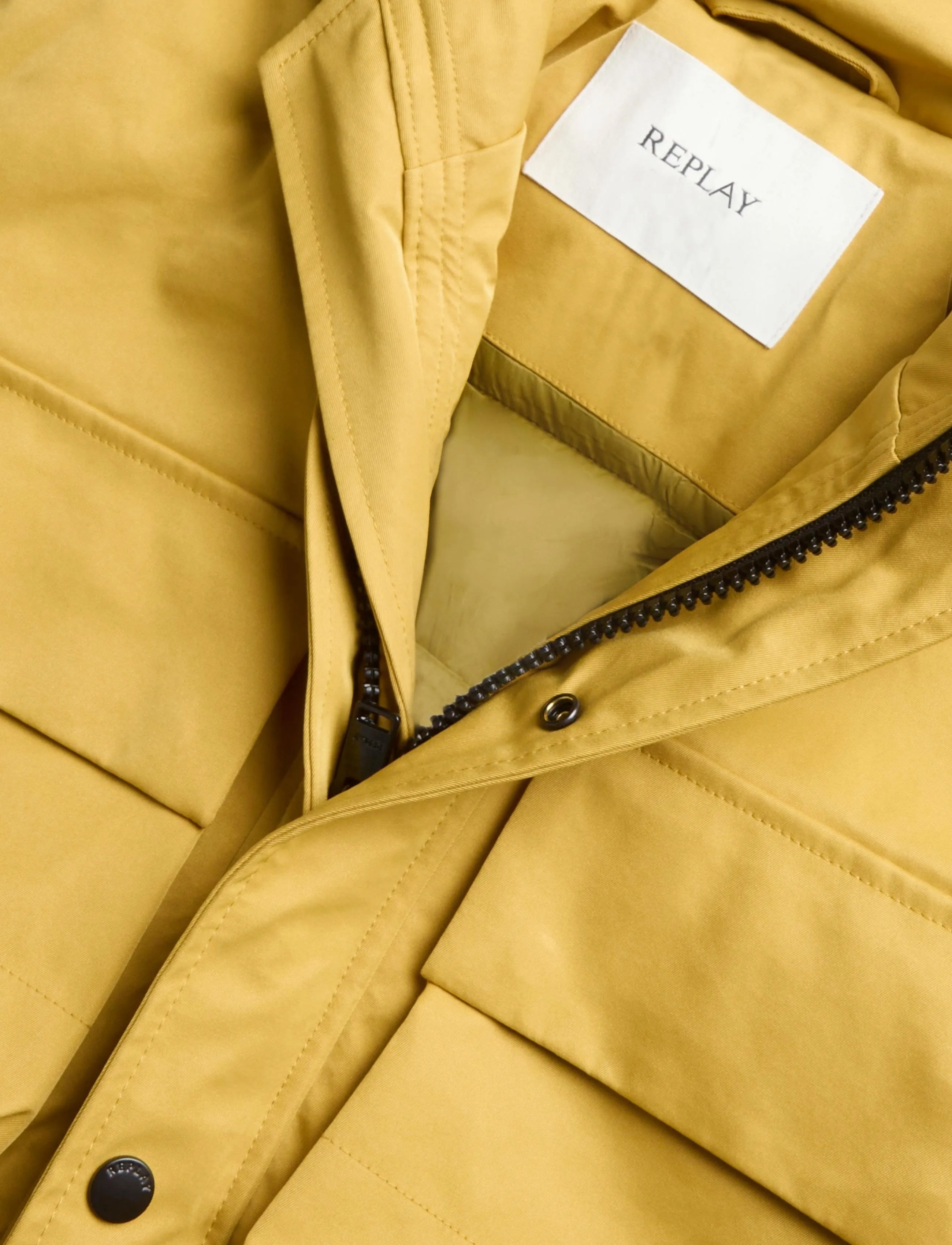 Replay - Jacket REGULAR - talvejoped - yellow - 4