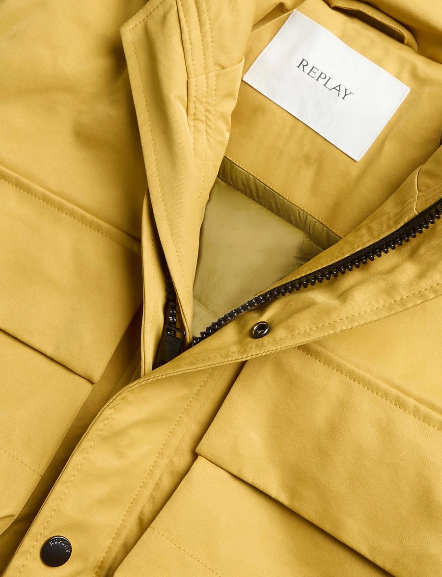 Replay - Jacket REGULAR - talvejoped - yellow - 4