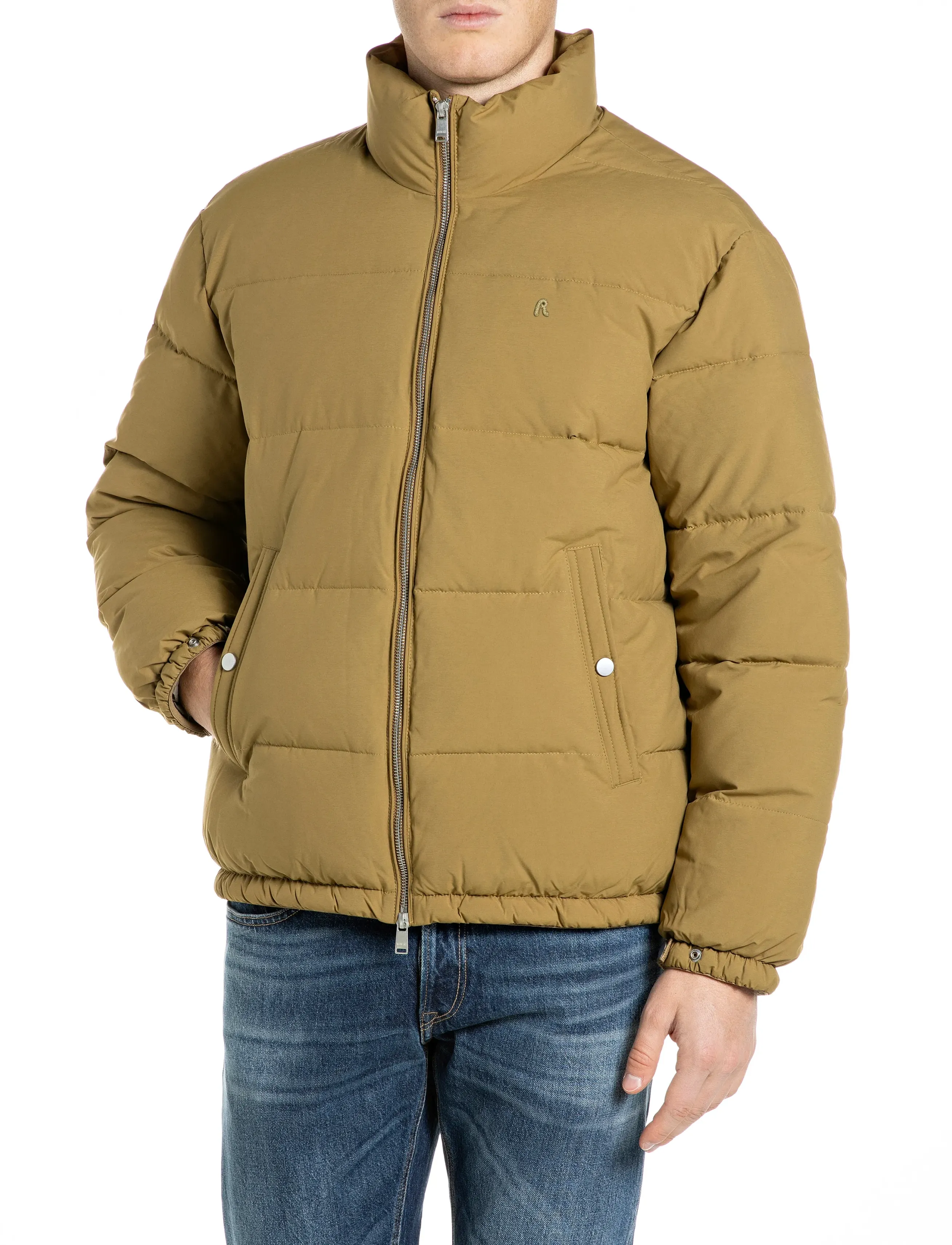 Replay Jacket RELAXED REGULAR - Replay - BEIGE / beige