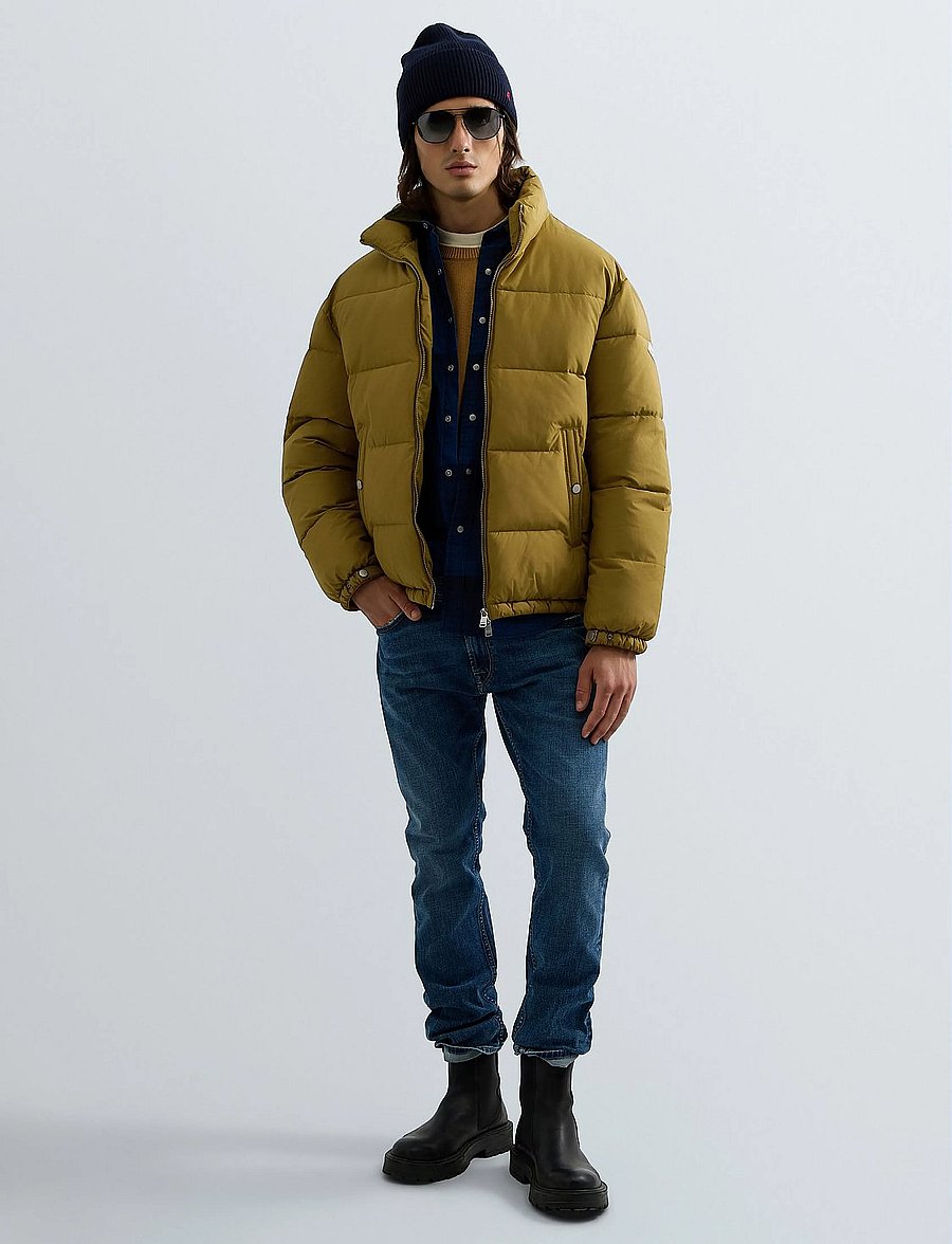 Replay - Jacket RELAXED REGULAR - frühlingsjacken - beige - 4