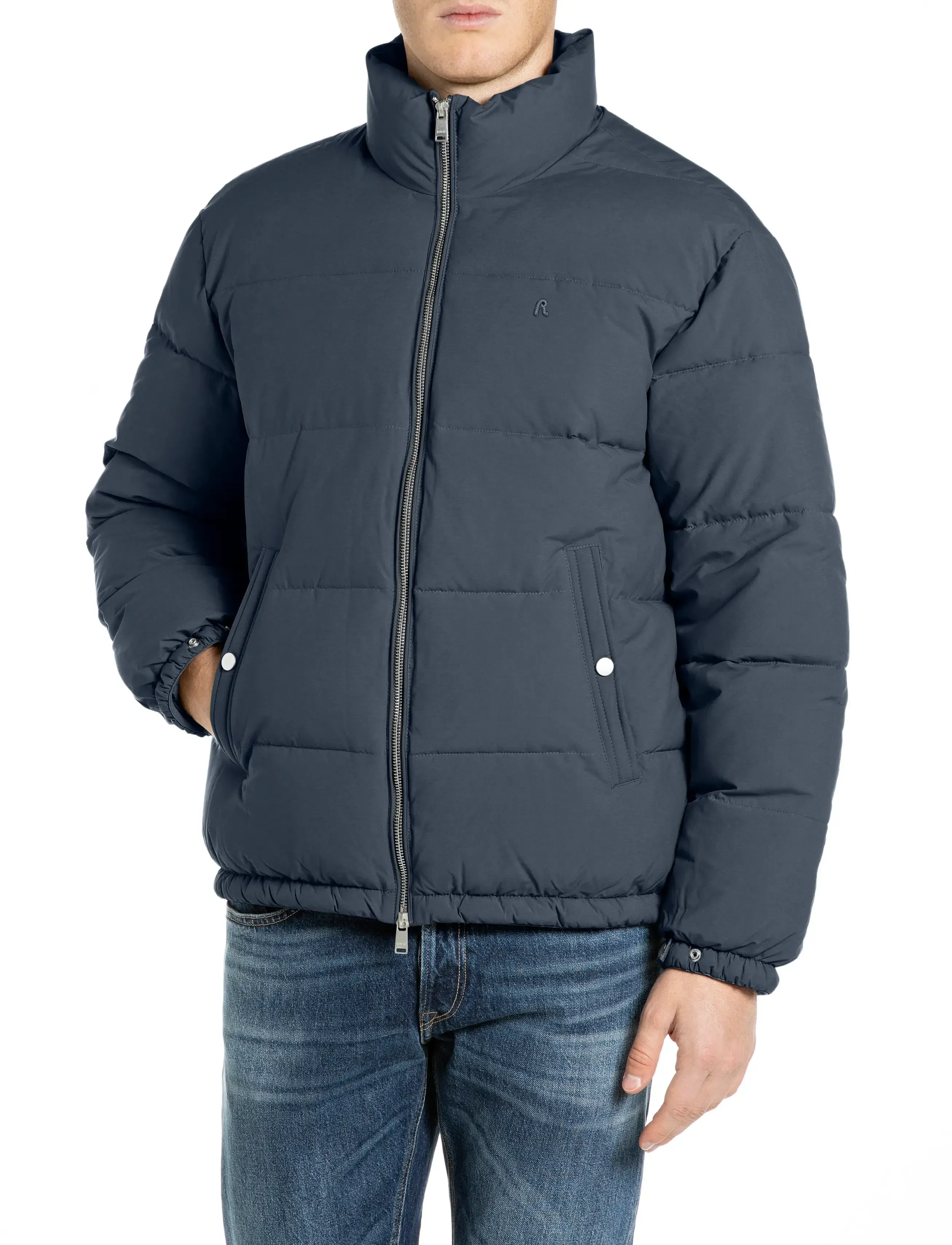 Replay Jacket RELAXED REGULAR - Joped - BLUE / blue