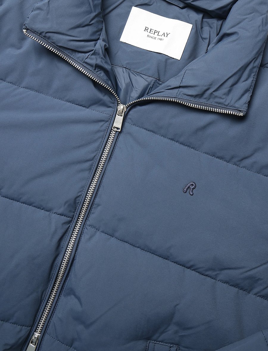 Replay - Jacket RELAXED REGULAR - kevadjoped - blue - 4