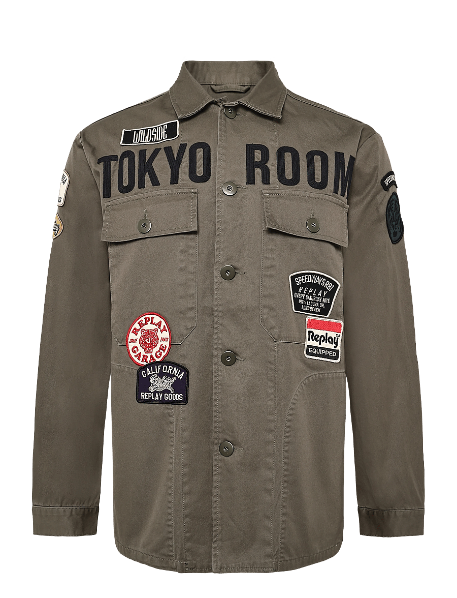 Replay - Jacket REGULAR - frühlingsjacken - green - 1