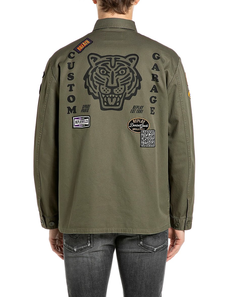 Replay - Jacket REGULAR - frühlingsjacken - green - 3