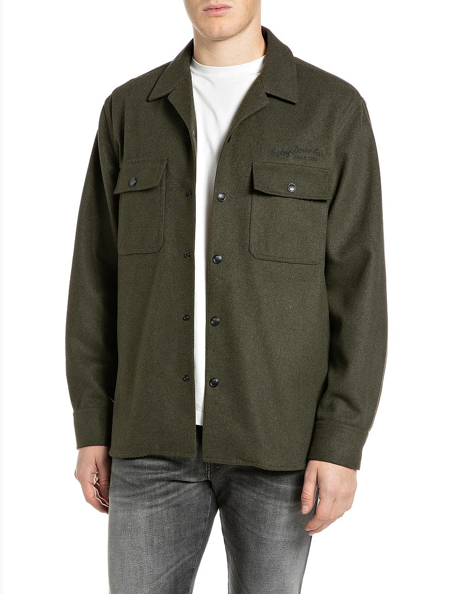 Replay - Jacket REGULAR - talvejoped - green - 0