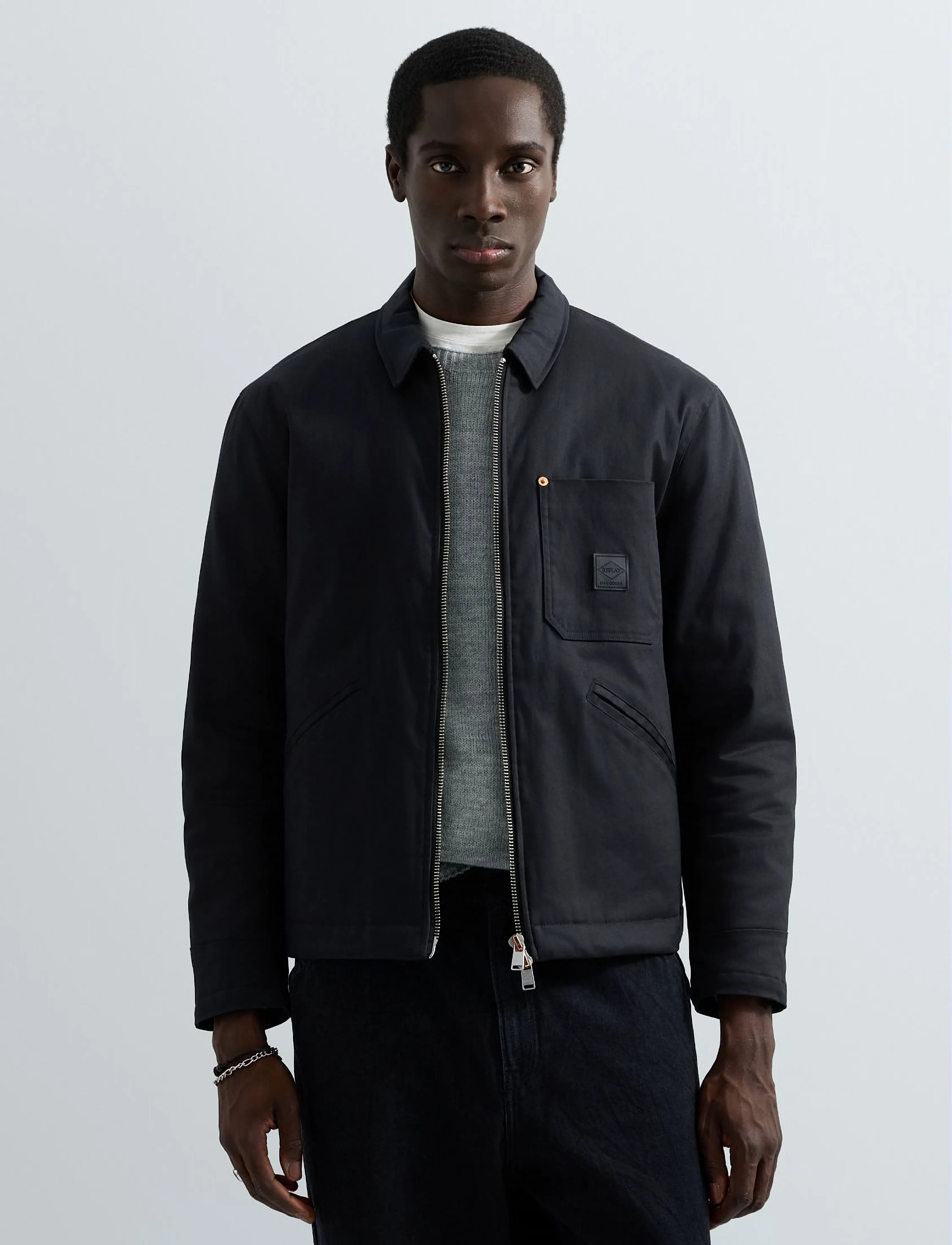 Replay - Jacket REGULAR - black - 5
