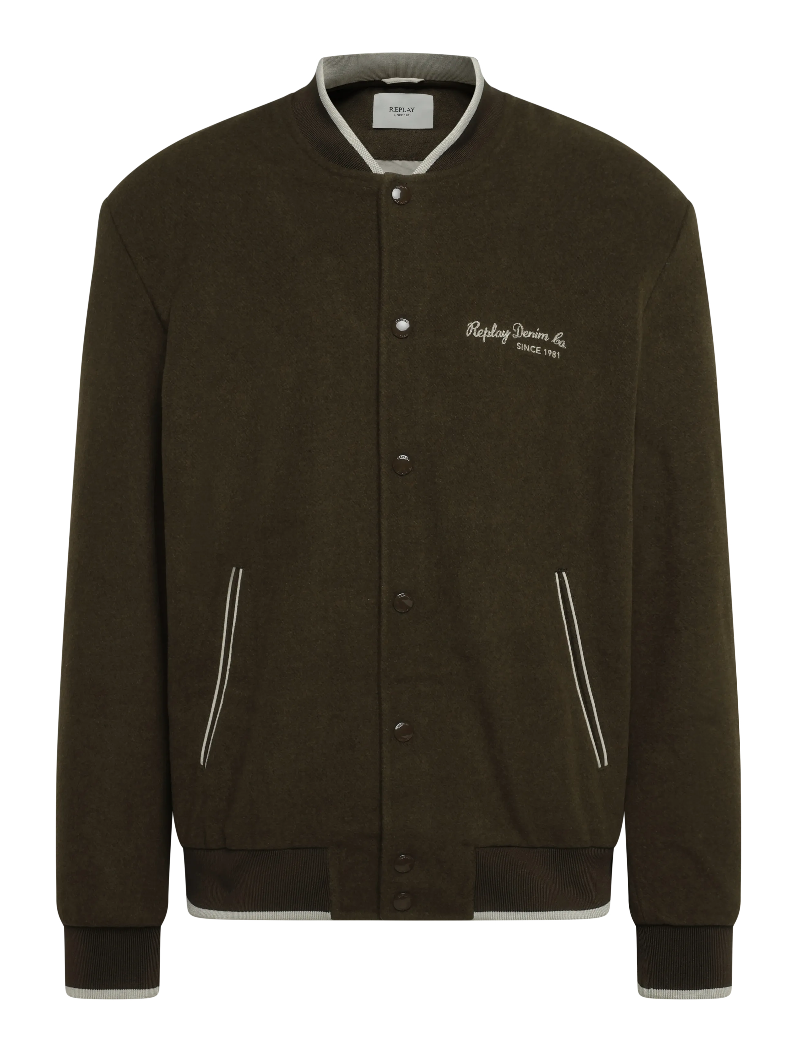 Replay - Jacket REGULAR - collegejackor - brown - 1