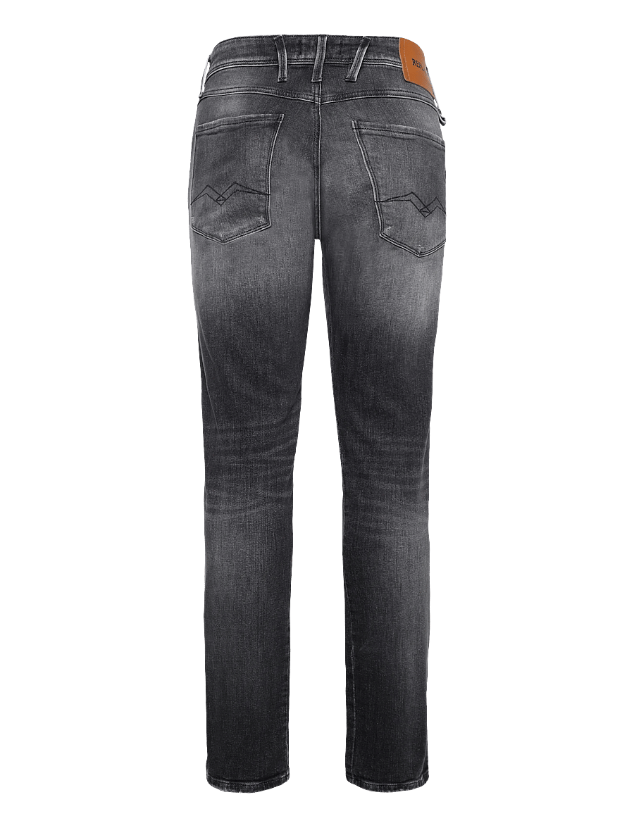 Replay - ANBASS Trousers SLIM AGED,Sustainable - kitsad teksad - grey - 2