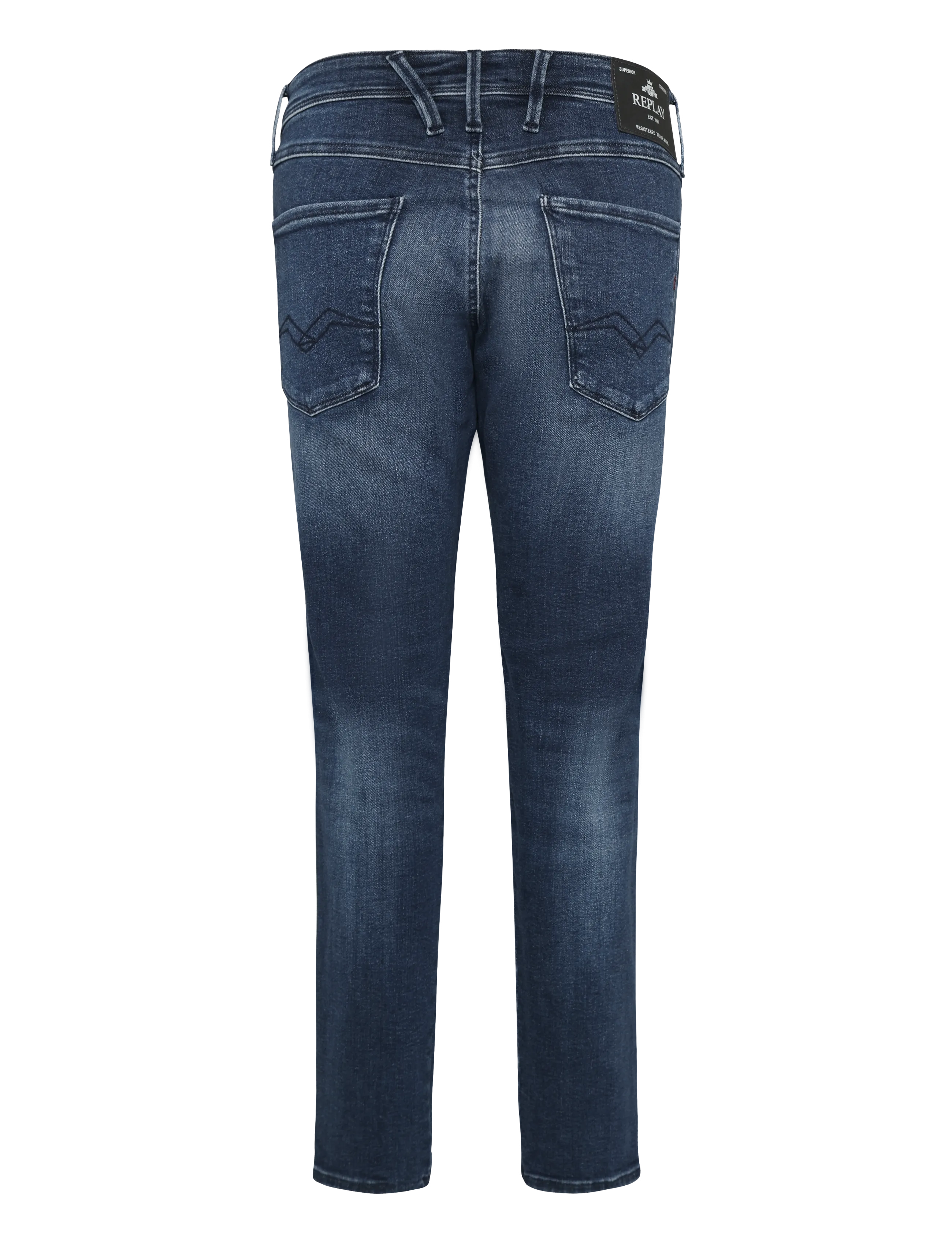 Replay - ANBASS Trousers SLIM C-Stretch - slim-fit jeans - blue - 2