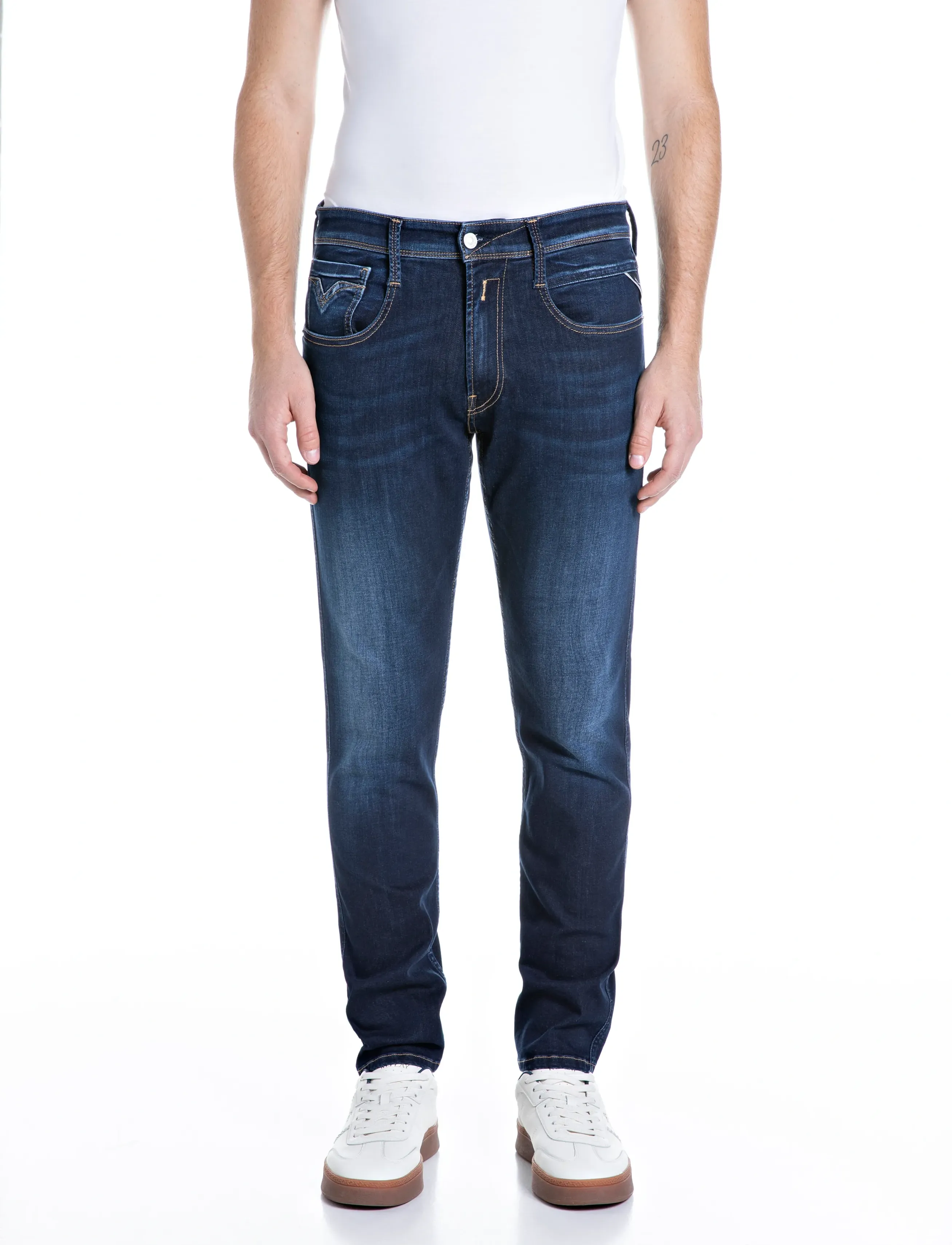 Anbass Trousers Slim 99 Denim