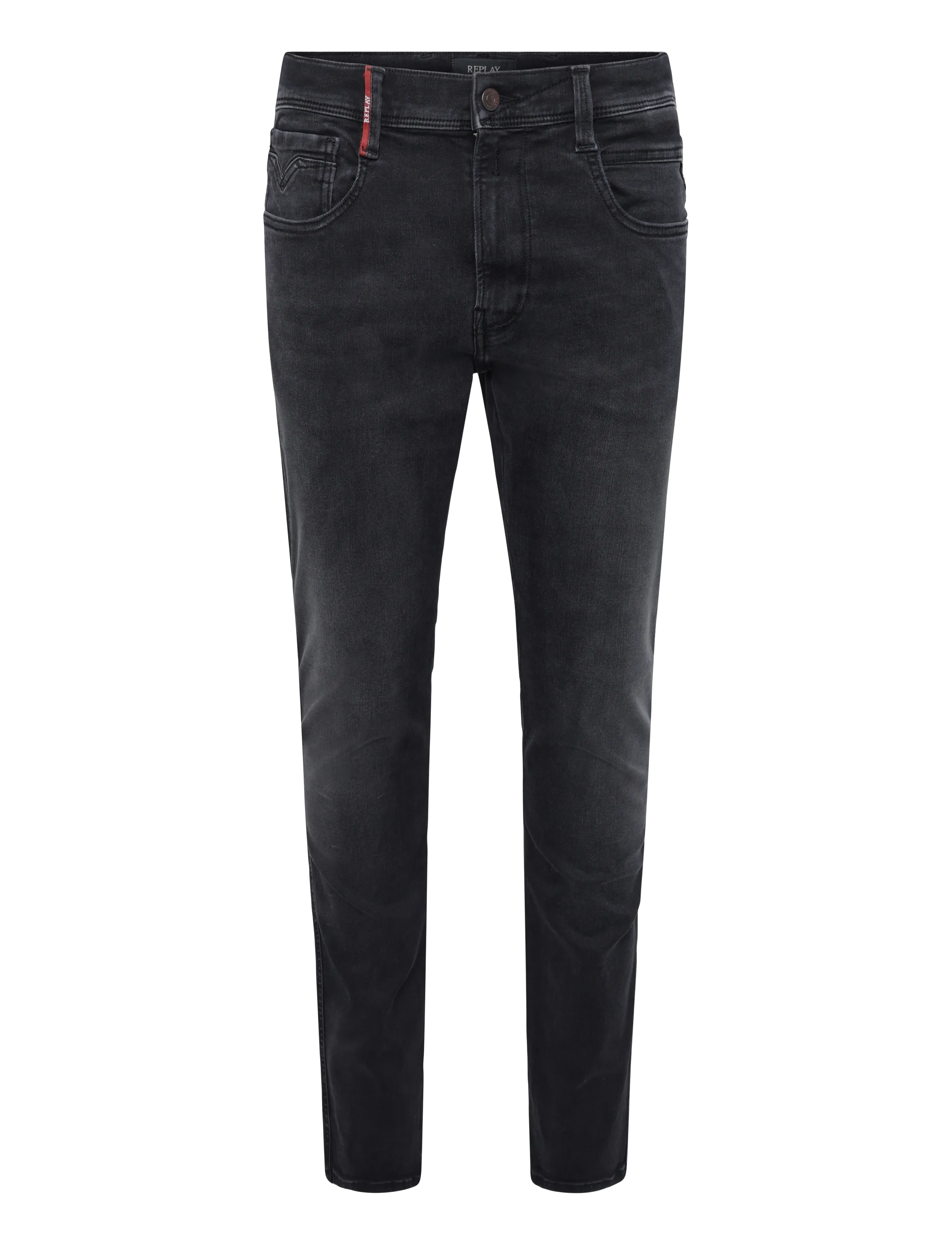 Replay - ANBASS Trousers SLIM Hyperflex - slim jeans - grey - 1