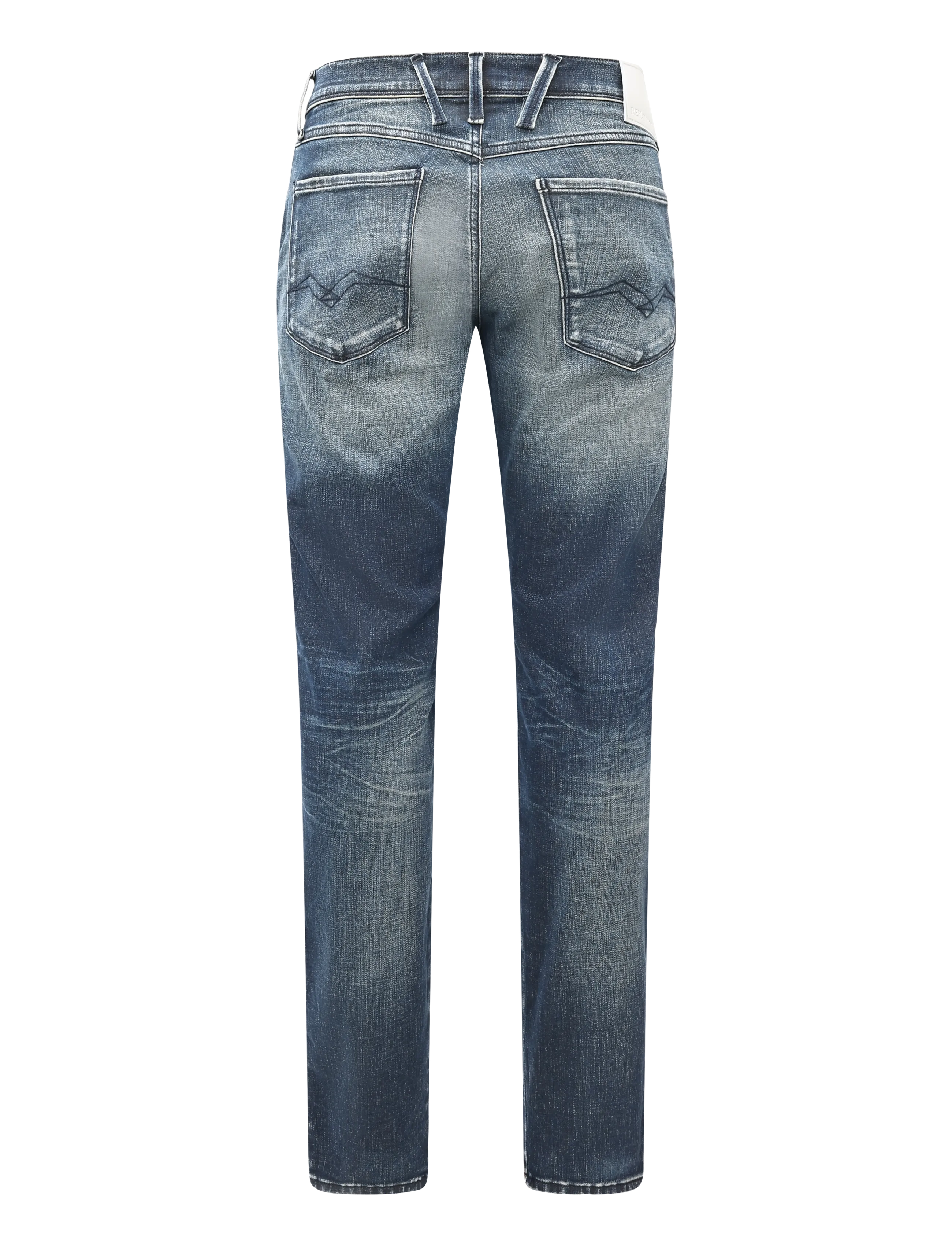 Replay - ANBASS Trousers SLIM Hyperflex Matrix - blue - 2