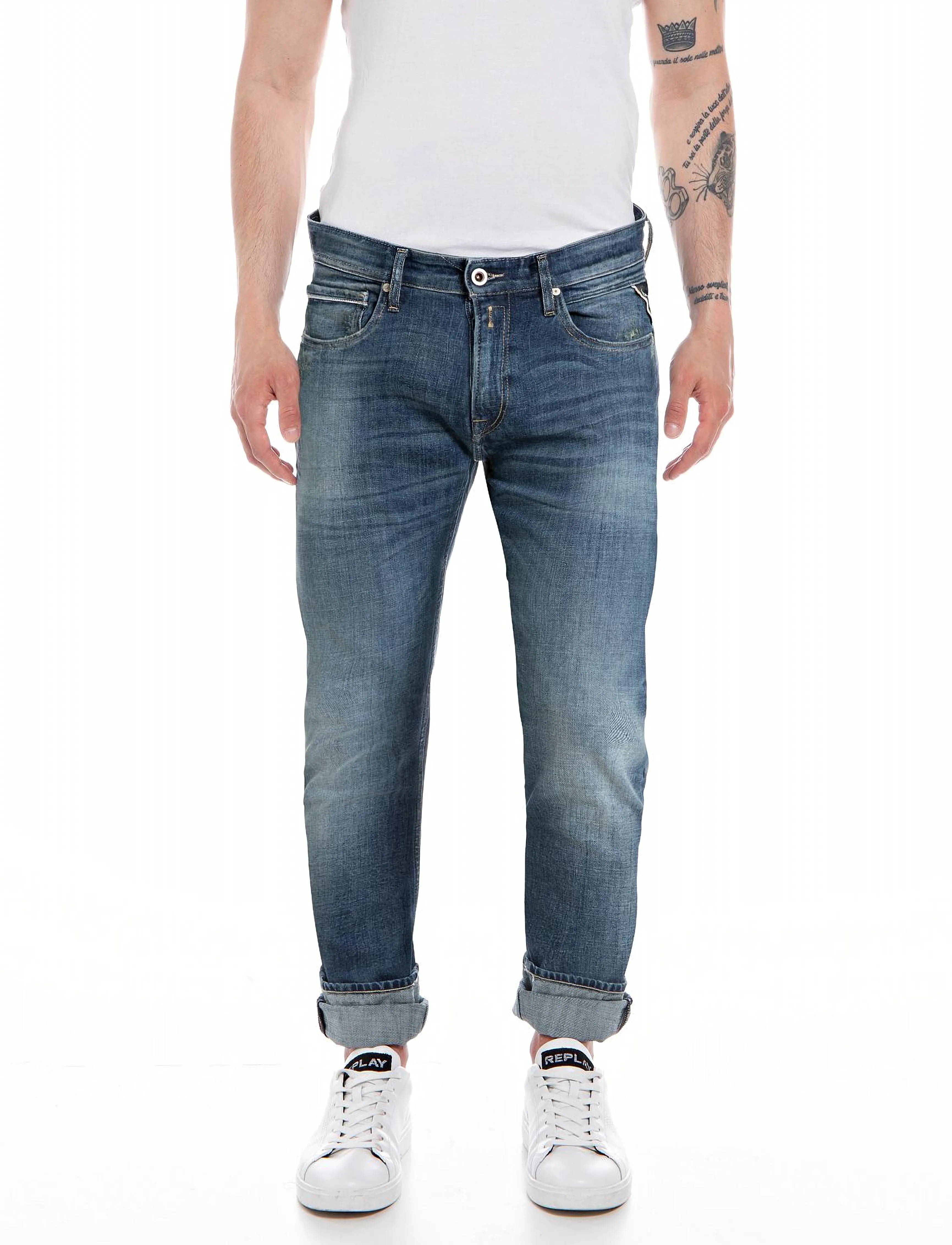 Grover Trousers Straight Aged,Sustainable