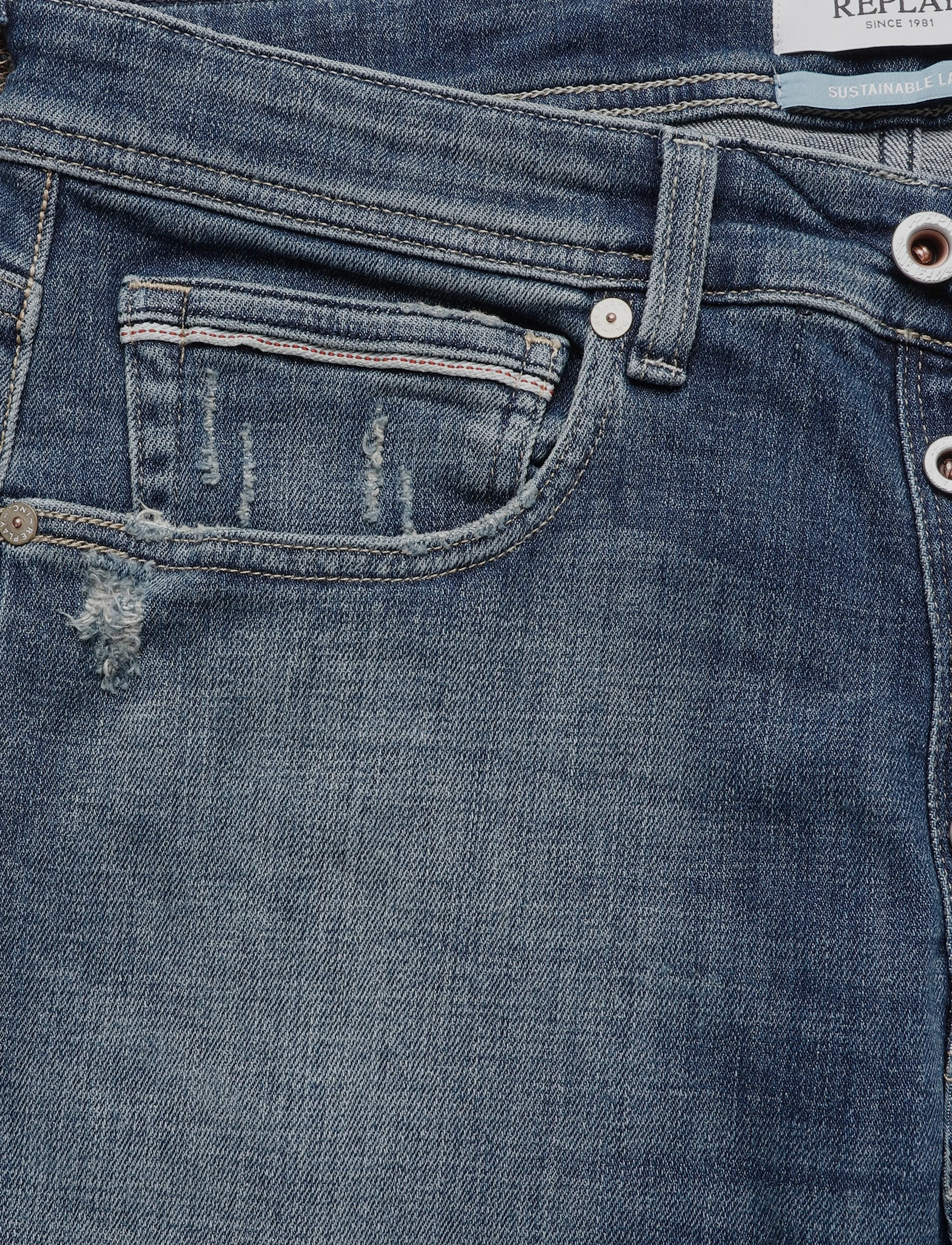 Replay - GROVER Trousers STRAIGHT AGED,Sustainable - regular jeans - blue - 3