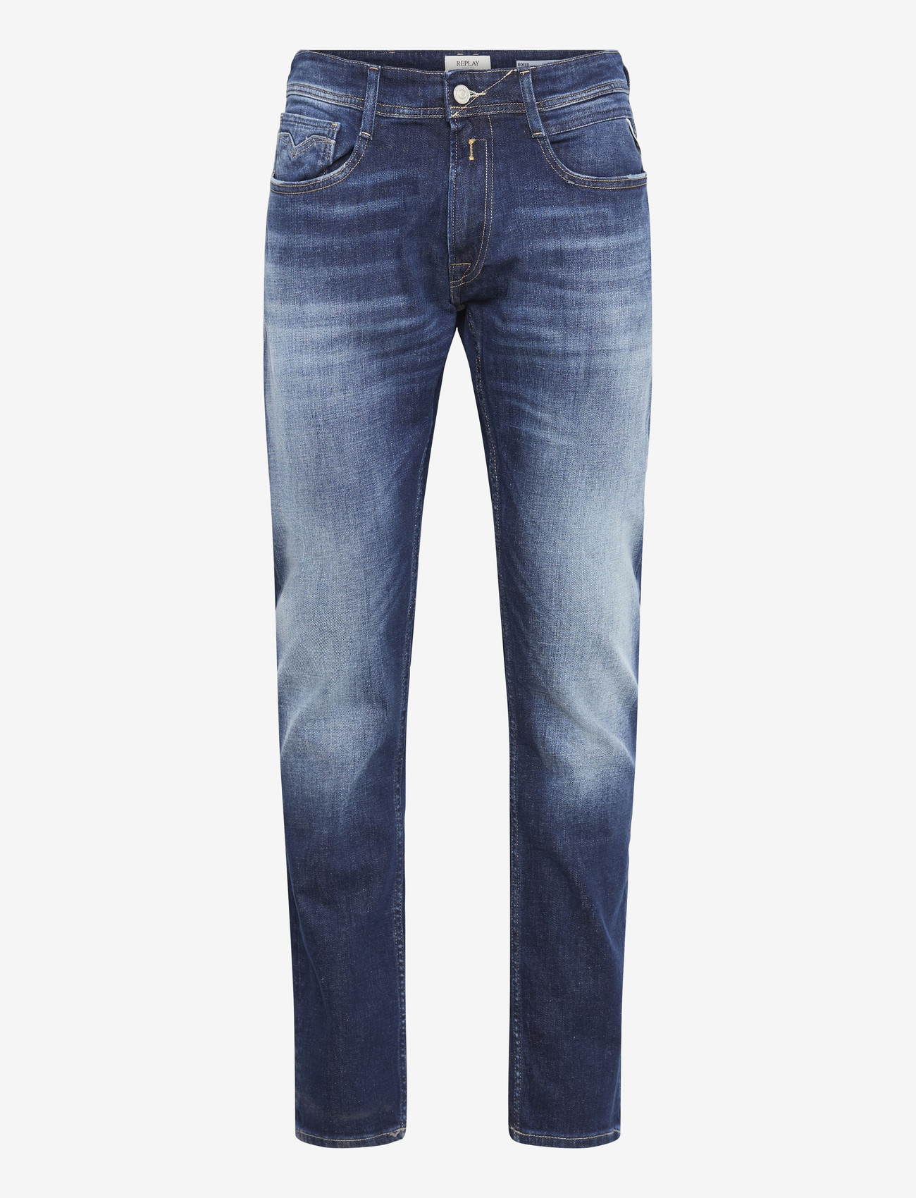 Replay - ROCCO Trousers COMFORT  DENIM - regular jeans - blue - 1