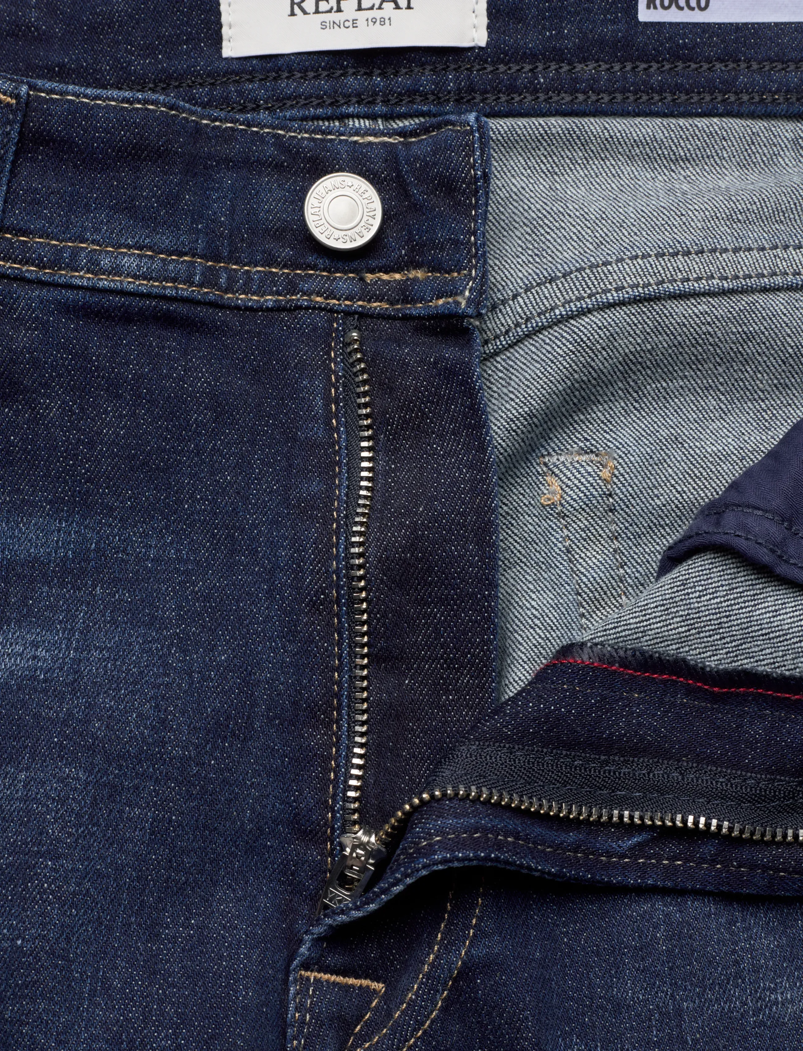 Replay - ROCCO Trousers COMFORT  DENIM - tavalised teksad - blue - 5