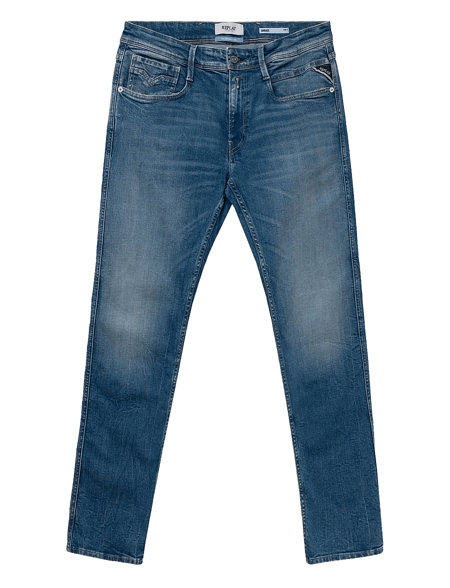 Replay - ROCCO Trousers COMFORT 573 ECO PLUS - regular jeans - medium blue - 1