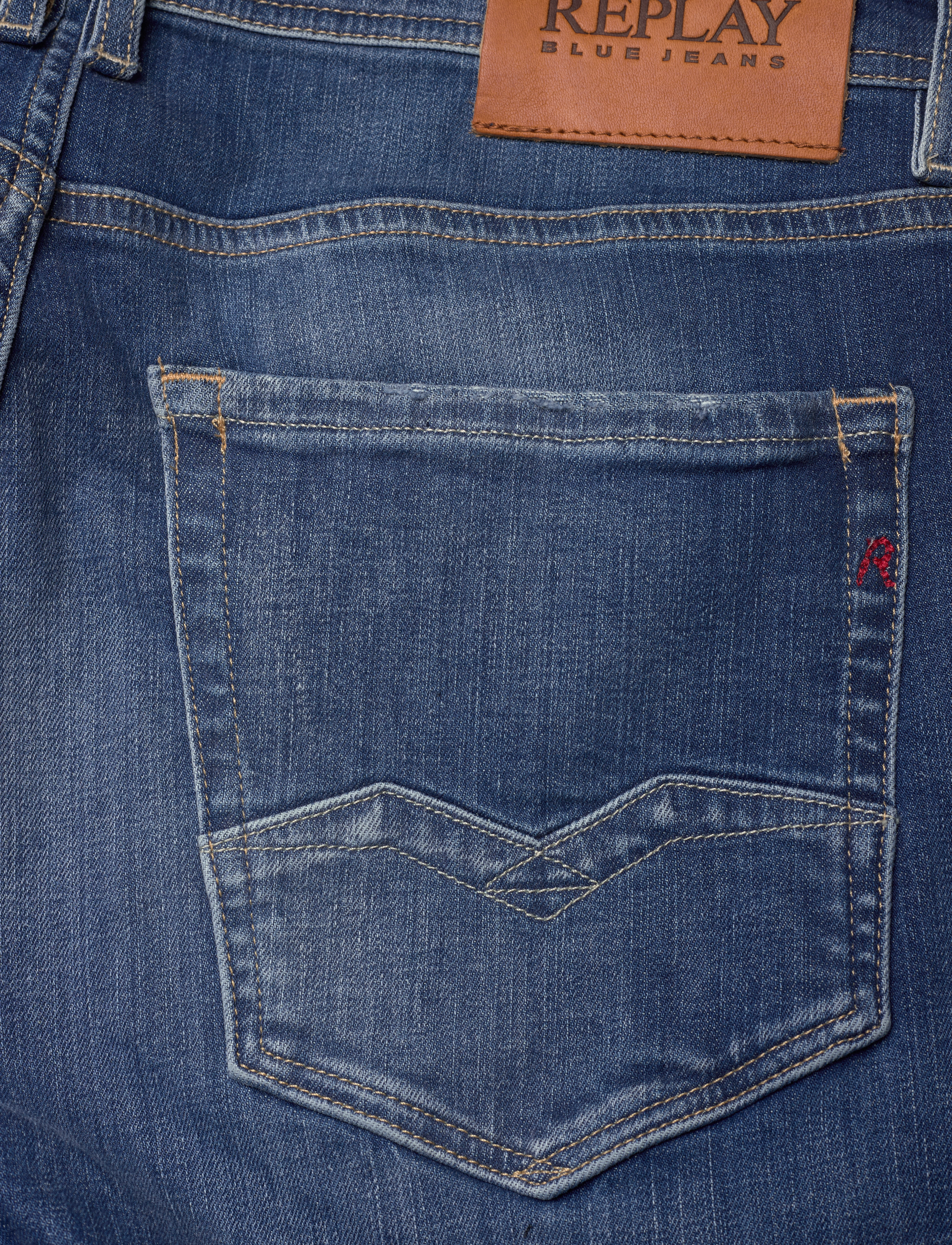 Replay - ROCCO Trousers COMFORT 573 ONLINE - blue - 4