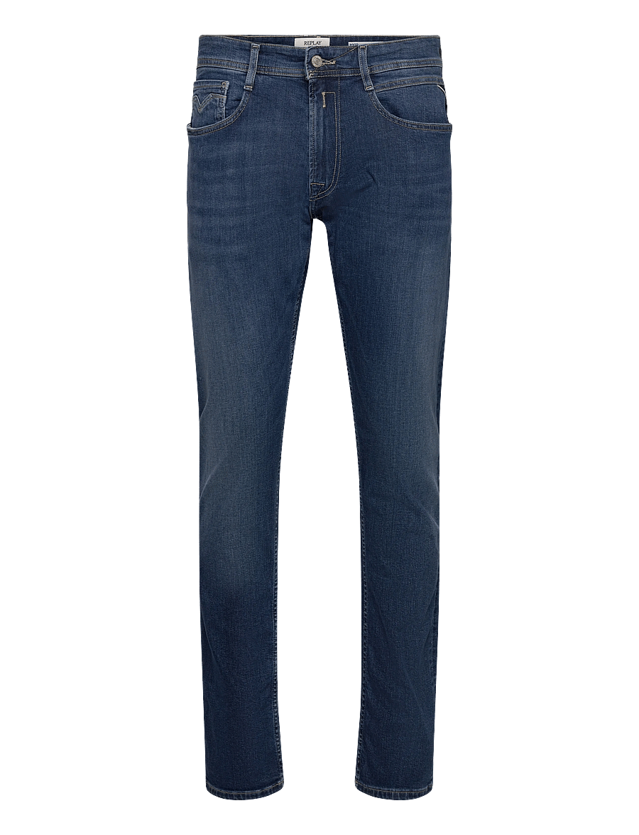 Replay - ROCCO Trousers STRAIGHT 573 ECO PLUS,Sustainable - tavalised teksad - dark blue - 1