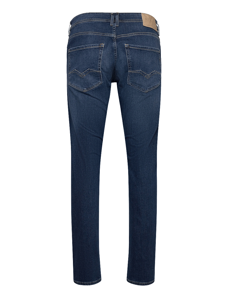 Replay - ROCCO Trousers STRAIGHT 573 ECO PLUS,Sustainable - tavalised teksad - dark blue - 2