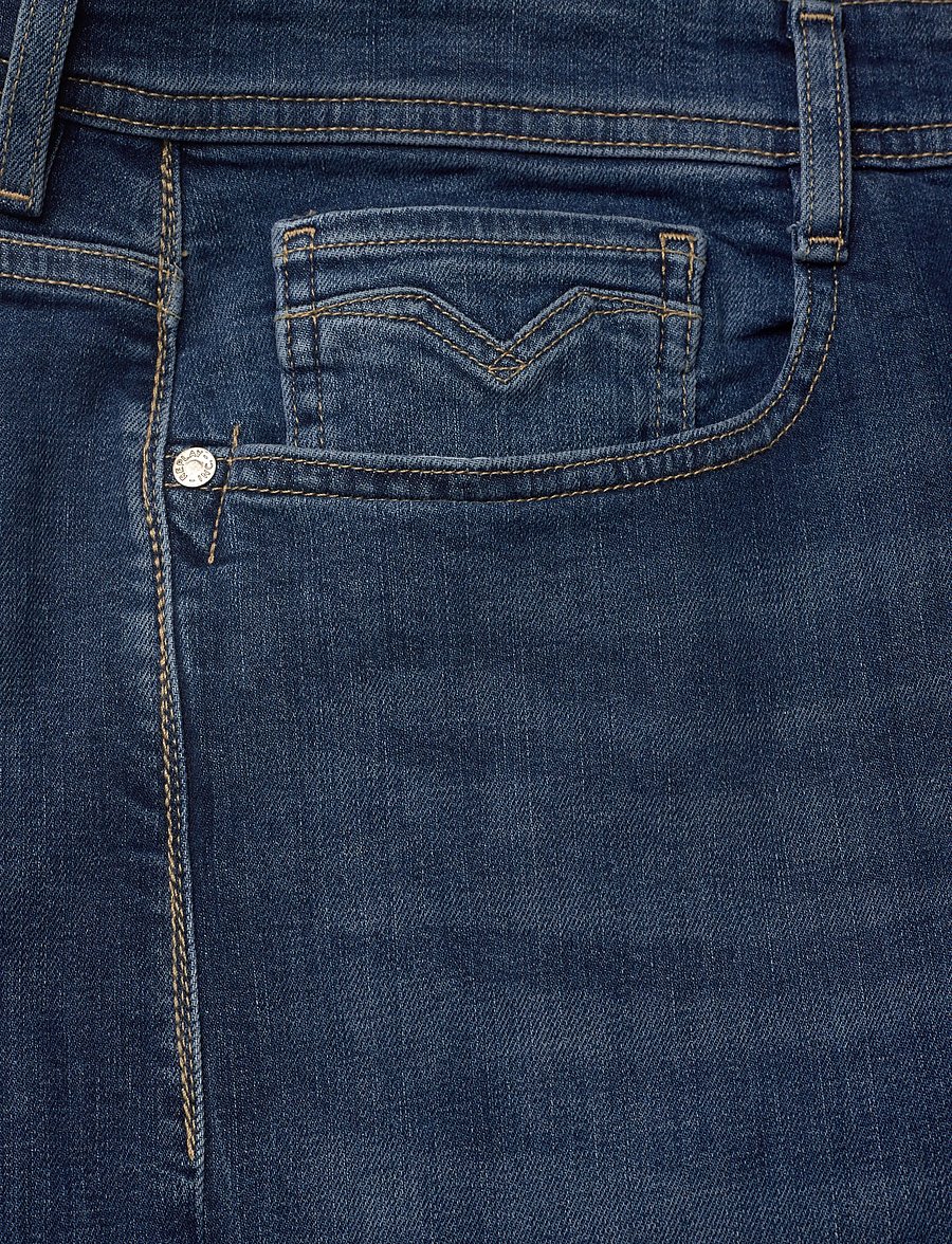 Replay - ROCCO Trousers STRAIGHT 573 ECO PLUS,Sustainable - tavalised teksad - dark blue - 4