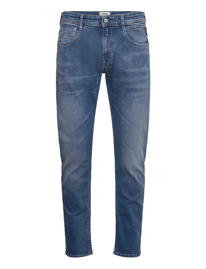 Replay - ROCCO Trousers COMFORT 573 ECO PLUS - alt laienevad teksad - blue - 0