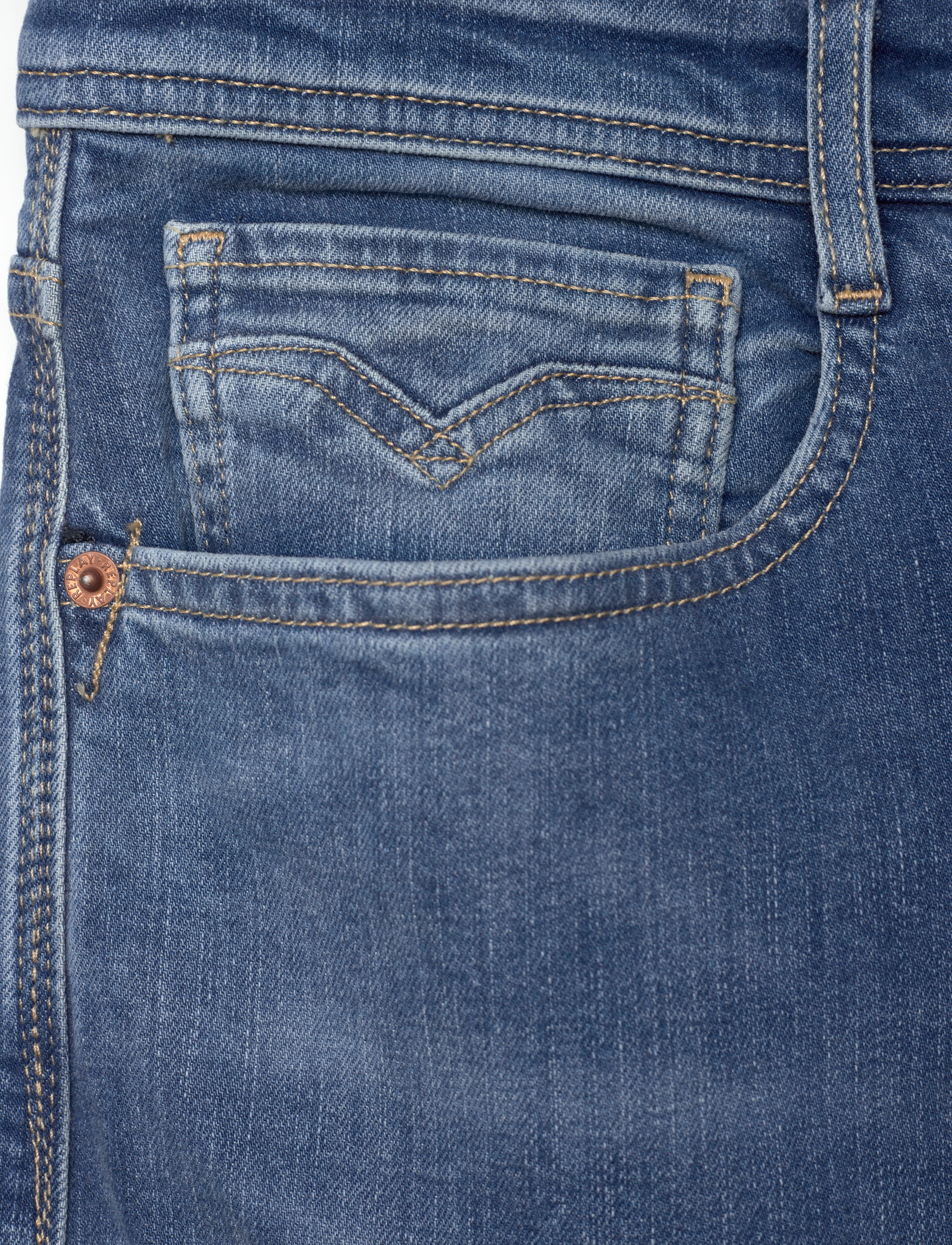 Replay - ROCCO Trousers COMFORT 573 ECO PLUS - blue - 4