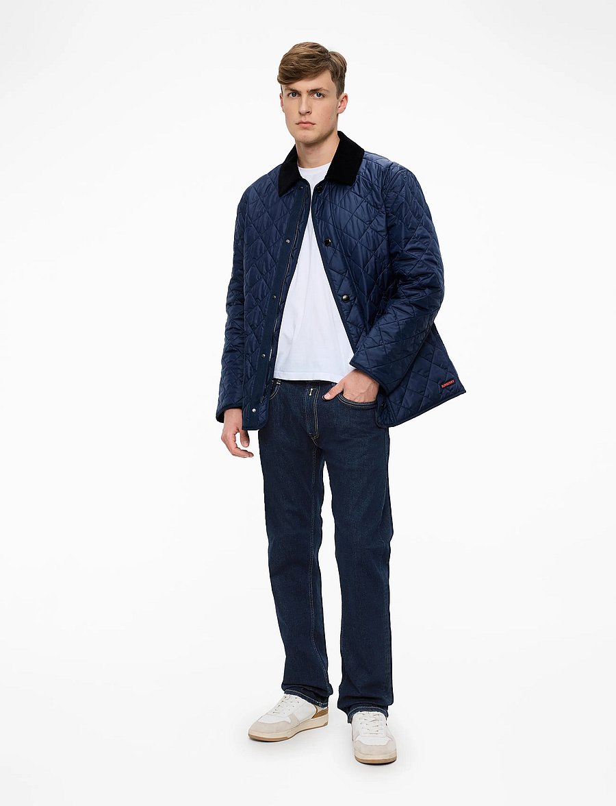 Replay - ROCCO Trousers COMFORT 573 ECO PLUS - brīvi džinsi - dark blue - 2