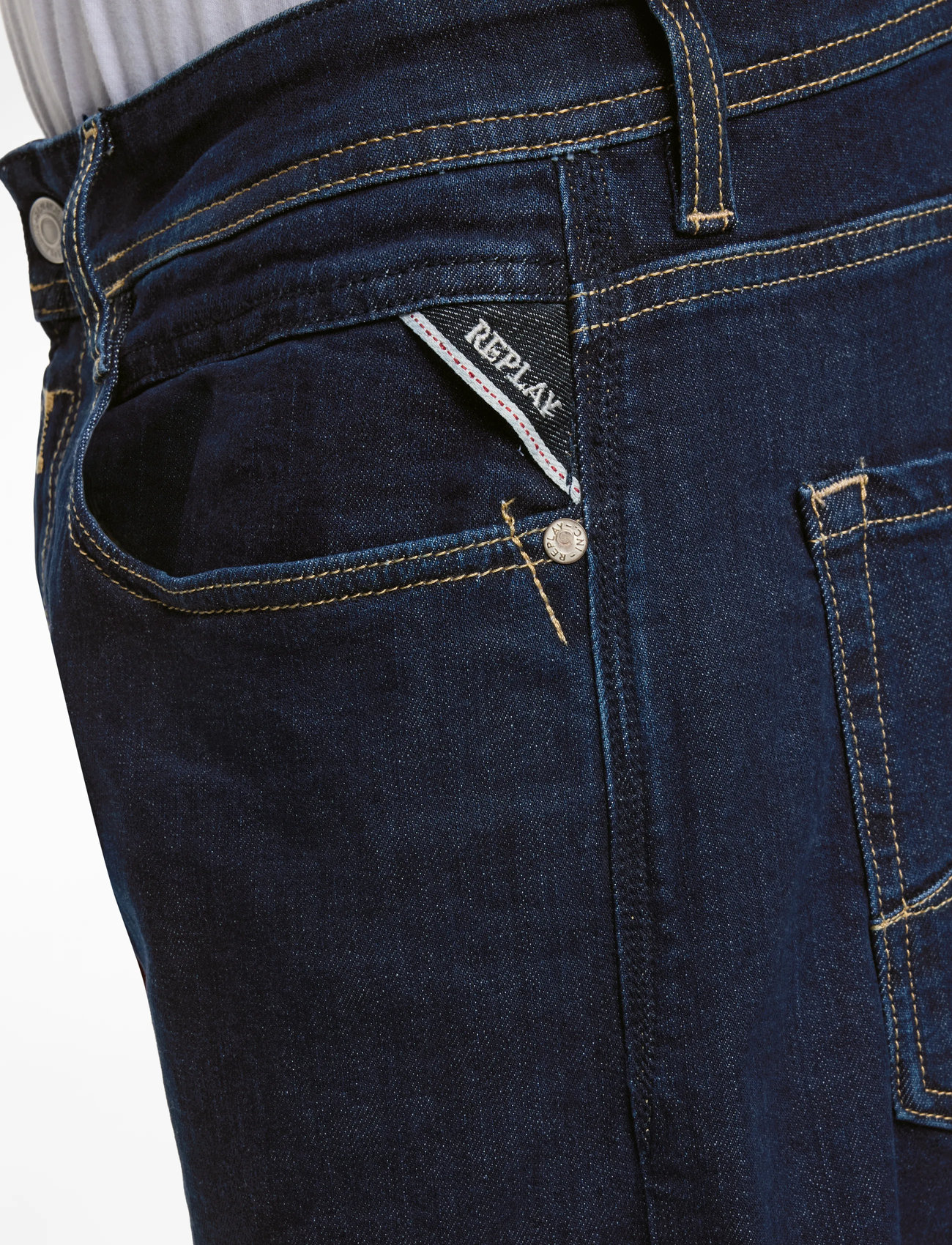 Replay - ROCCO Trousers COMFORT 573 ECO PLUS - loose jeans - dark blue - 5