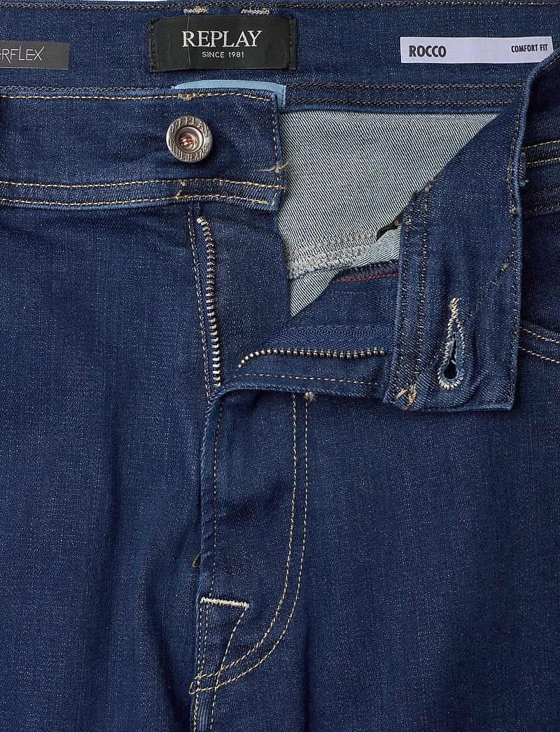 Replay - ROCCO Trousers COMFORT HYPERFLEX ECO PLUS - blue - 3