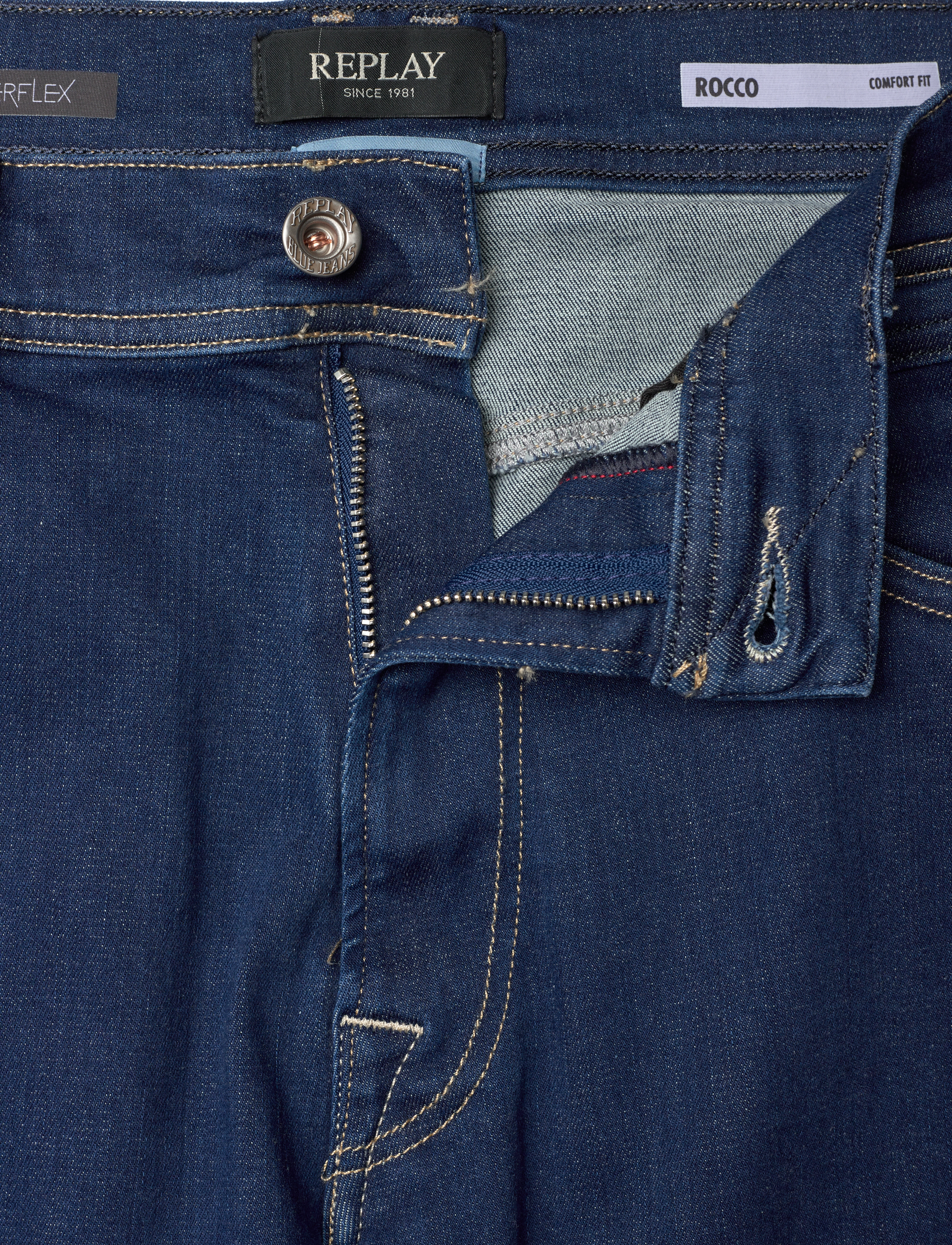 Replay - ROCCO Trousers COMFORT HYPERFLEX ECO PLUS - blue - 3