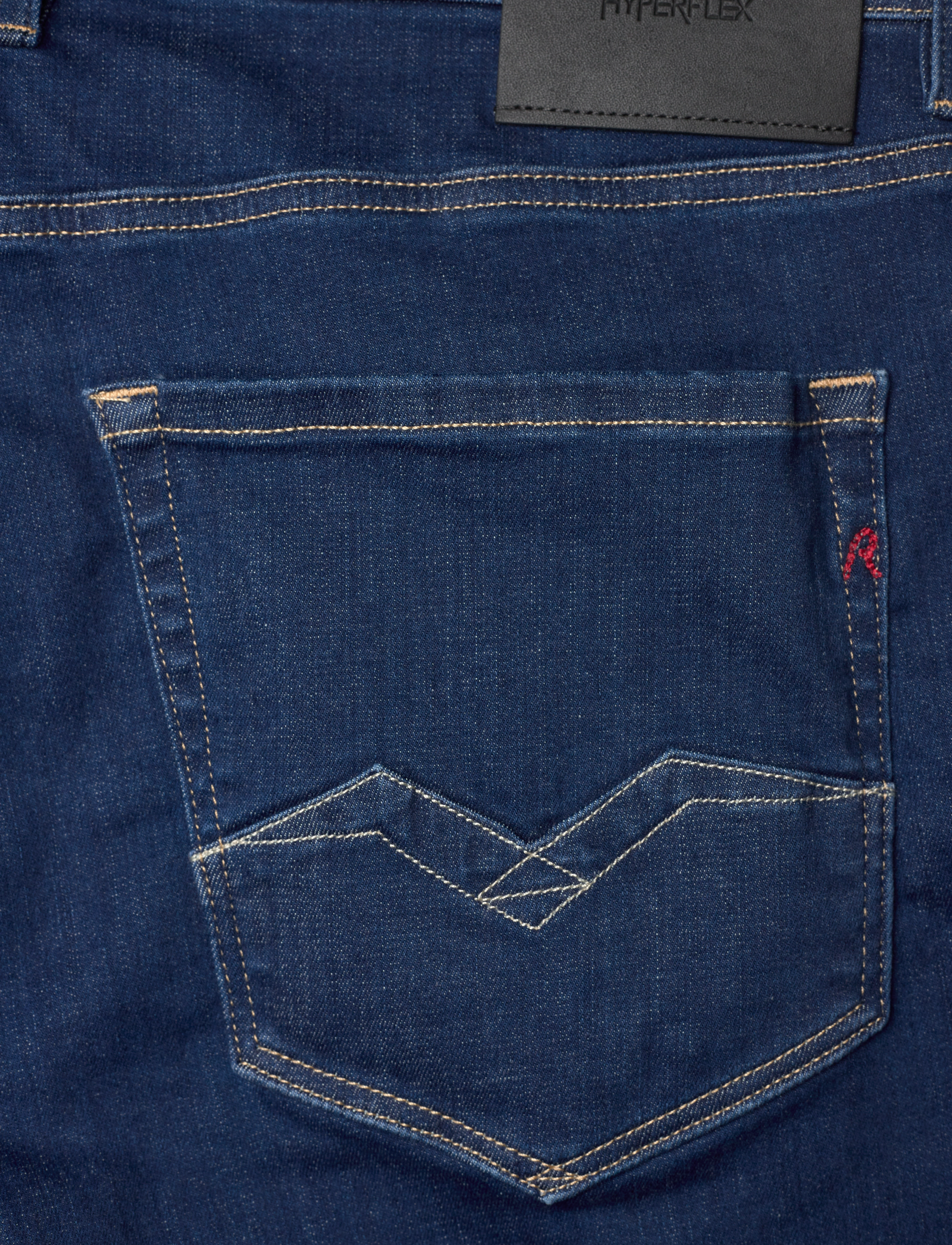 Replay - ROCCO Trousers COMFORT HYPERFLEX ECO PLUS - blue - 4