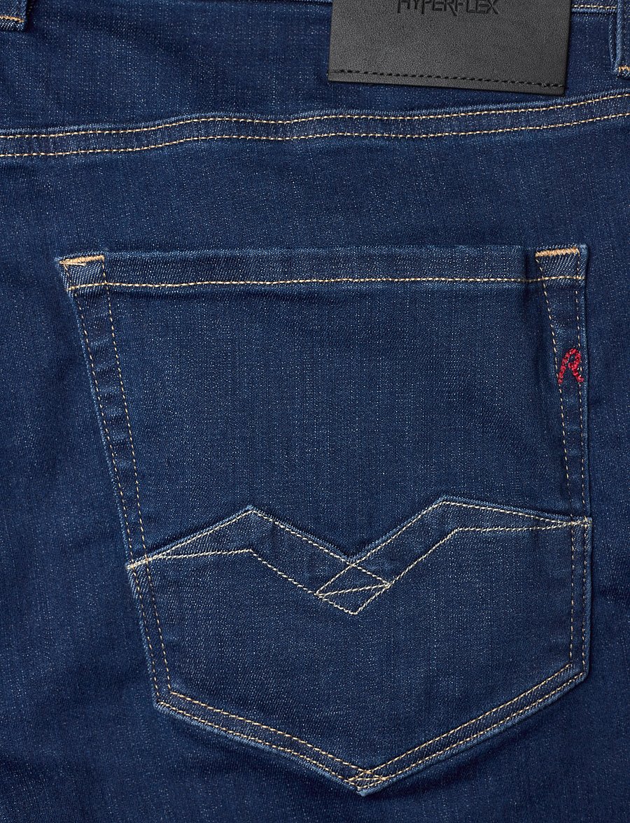 Replay - ROCCO Trousers COMFORT HYPERFLEX ECO PLUS - blue - 4