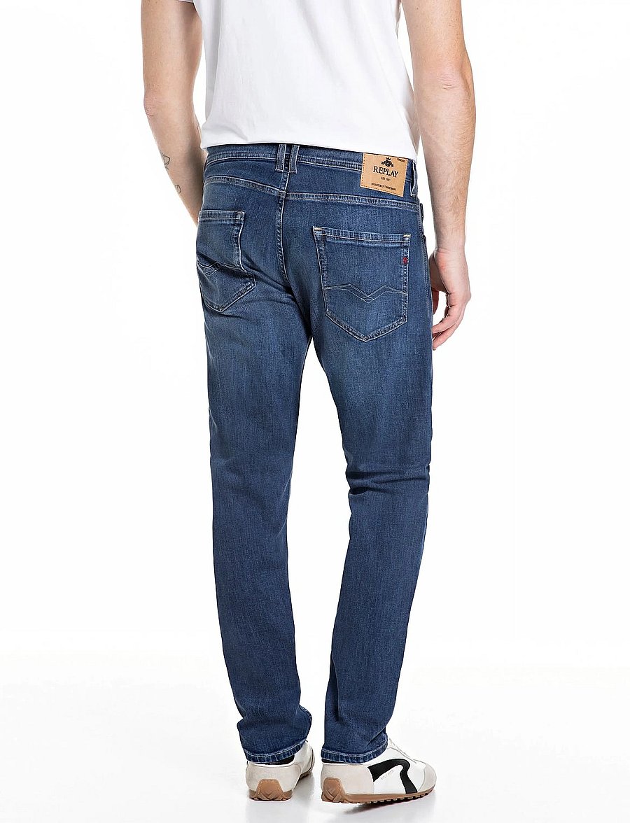 Replay - ROCCO Trousers COMFORT 99 Denim - normale jeans - medium blue - 3