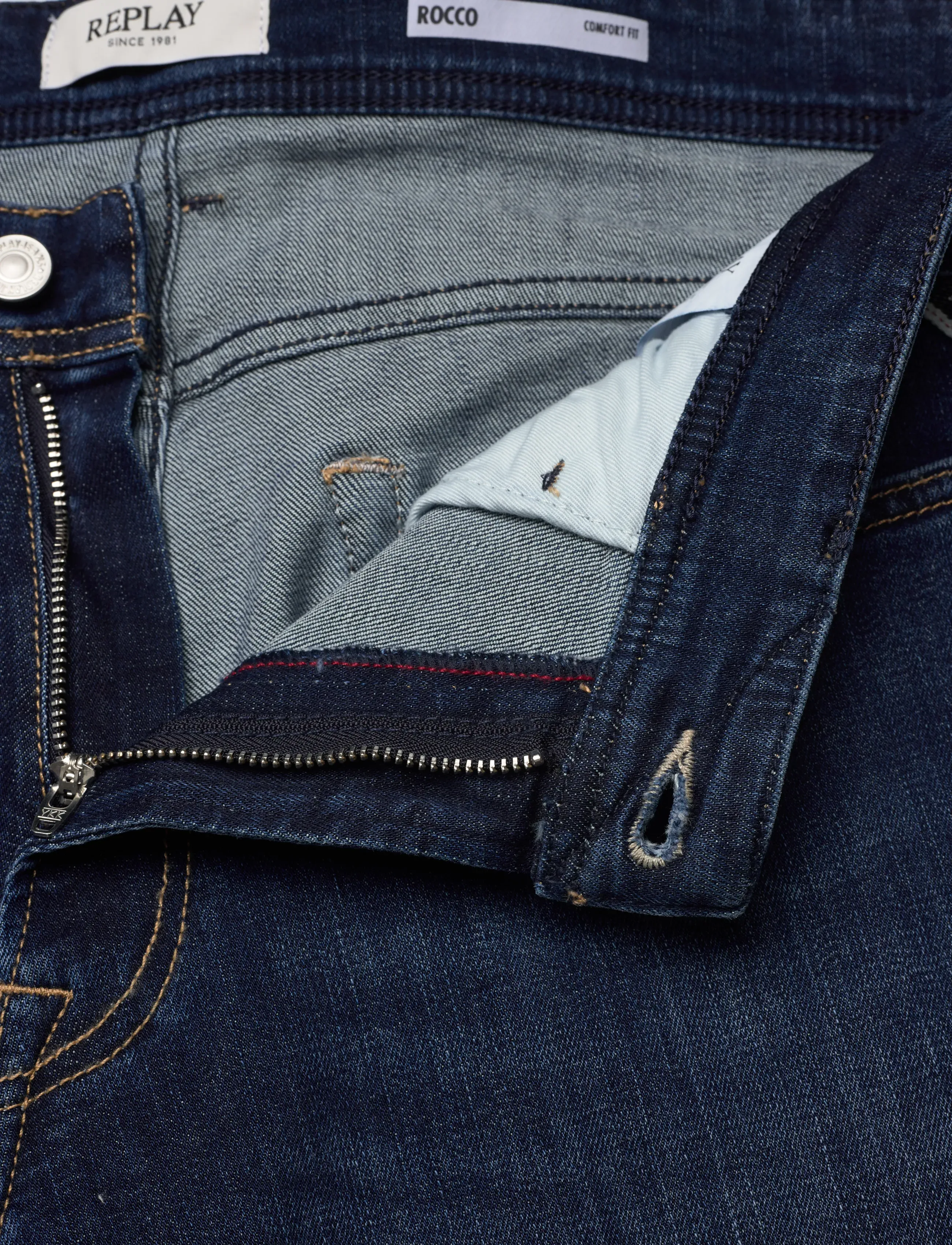 Replay - ROCCO Trousers COMFORT 99 Denim - regular jeans - medium blue - 4