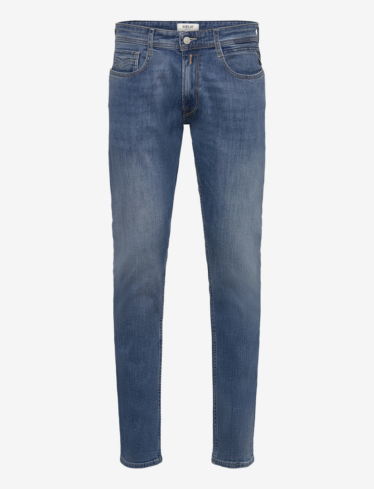 Replay - ROCCO Trousers COMFORT 99 Denim - tavalised teksad - medium blue - 1