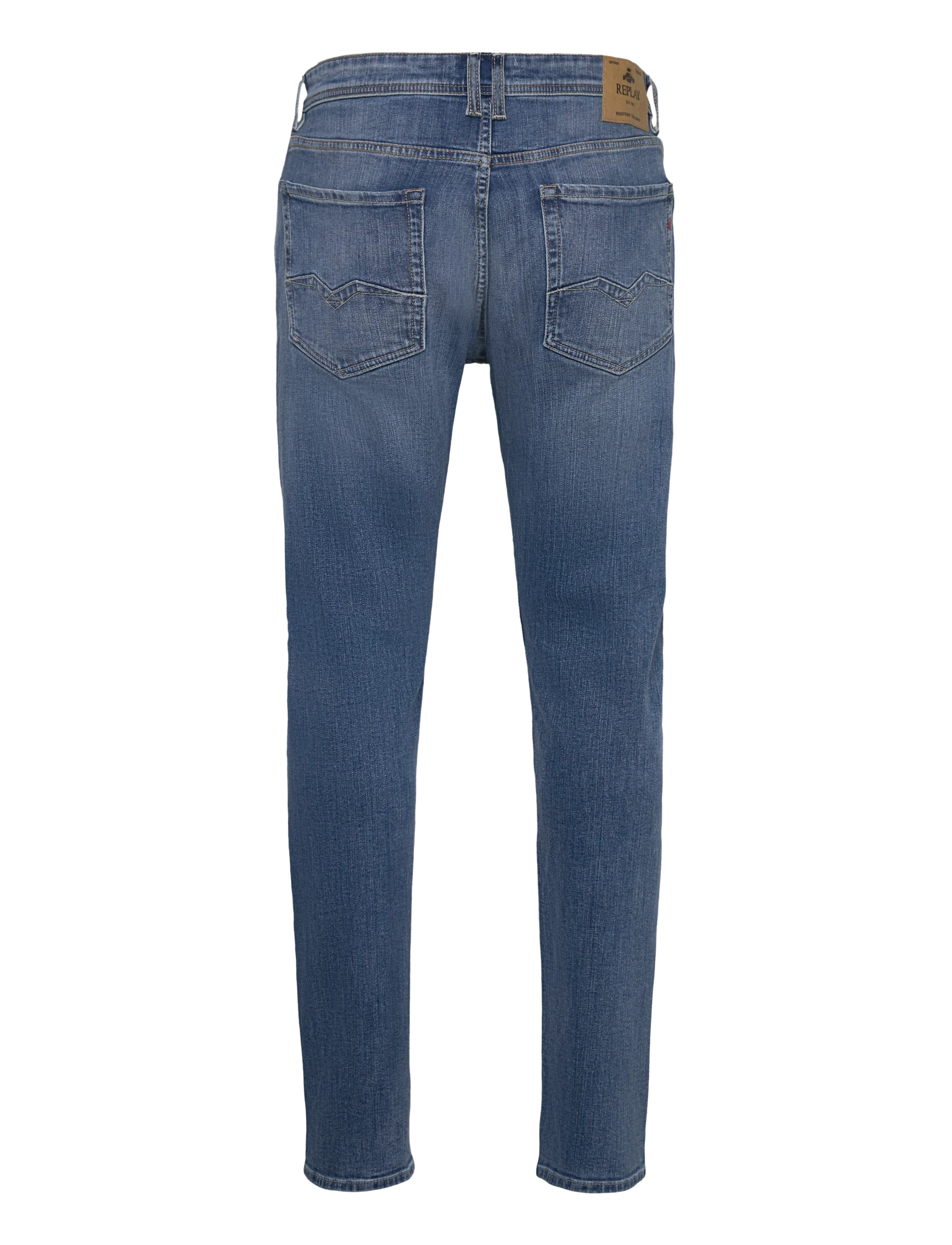 Replay - ROCCO Trousers COMFORT 99 Denim - tavalised teksad - medium blue - 2