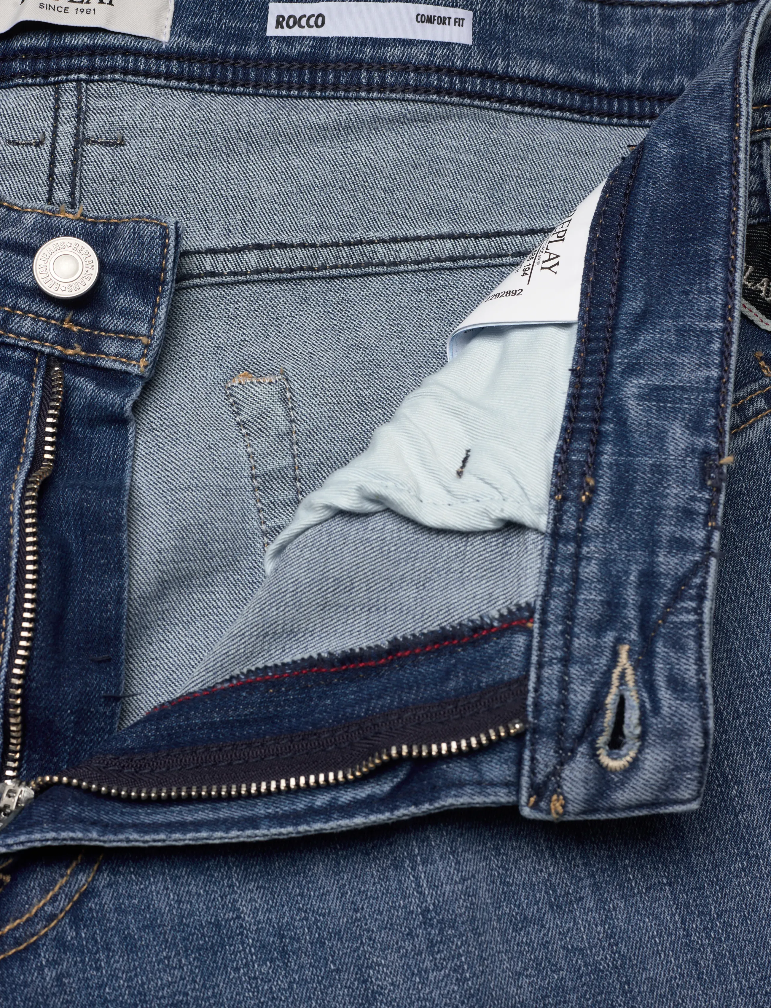 Replay - ROCCO Trousers COMFORT 99 Denim - regular jeans - medium blue - 5