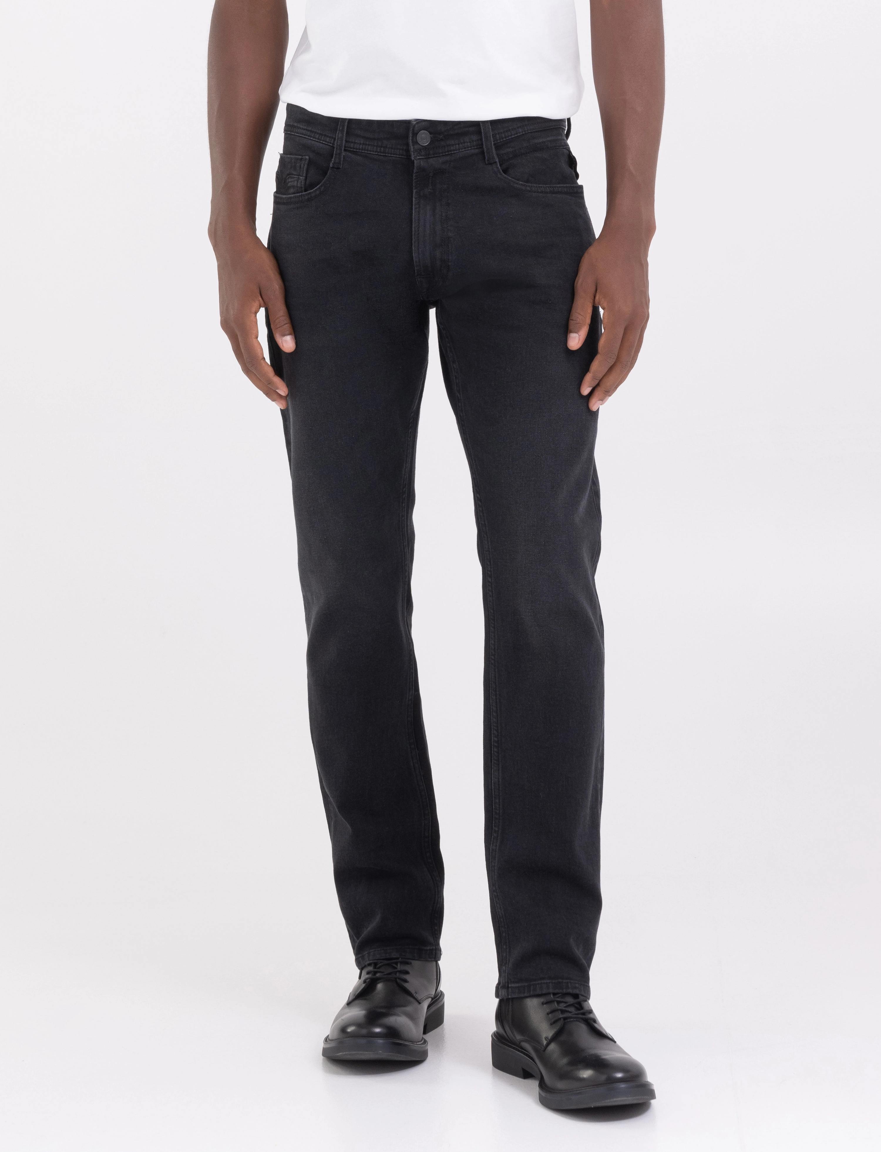 Replay - ROCCO Trousers COMFORT FIT 99 Denim - black - 2