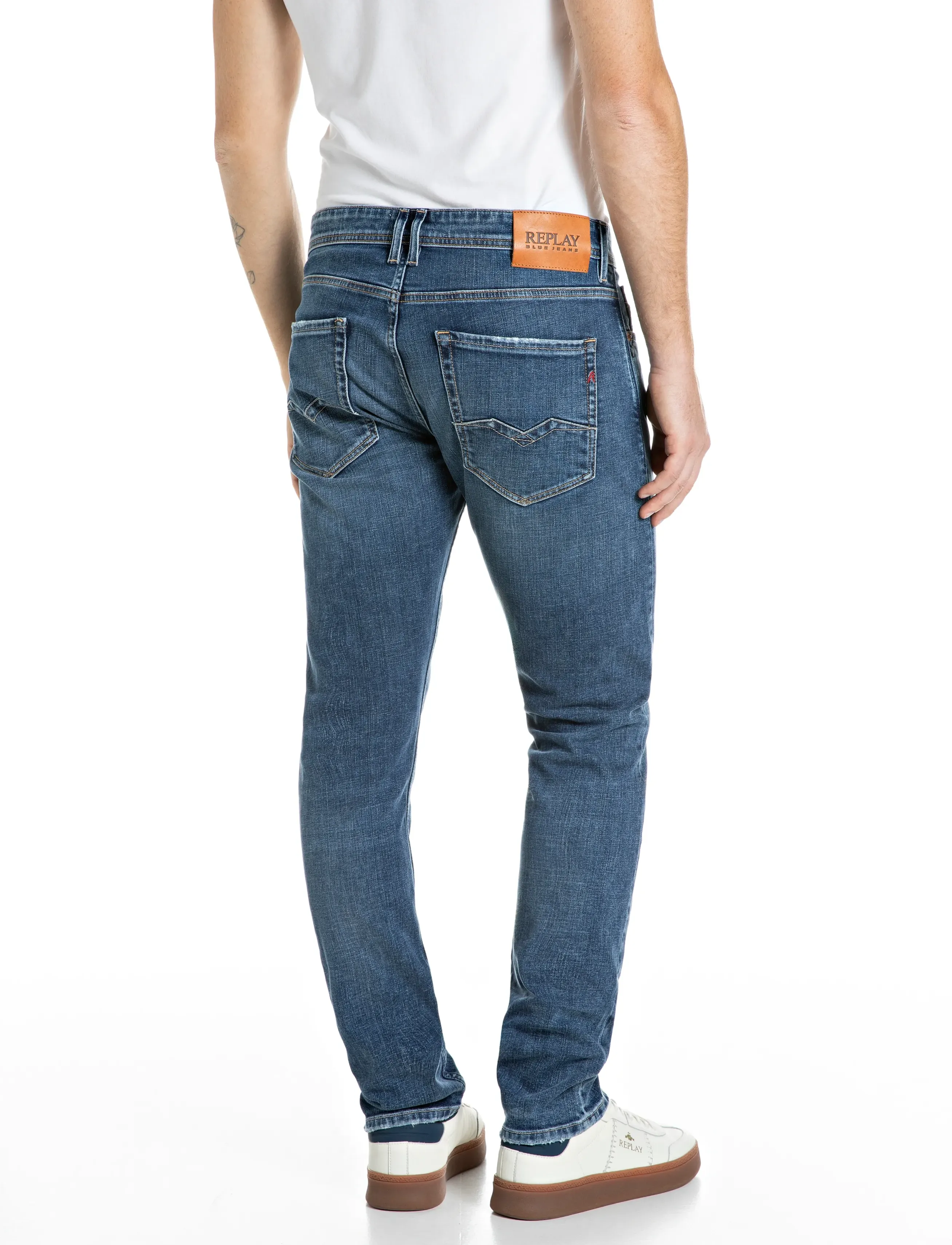 Replay - ROCCO Trousers COMFORT - normale jeans - blue - 3
